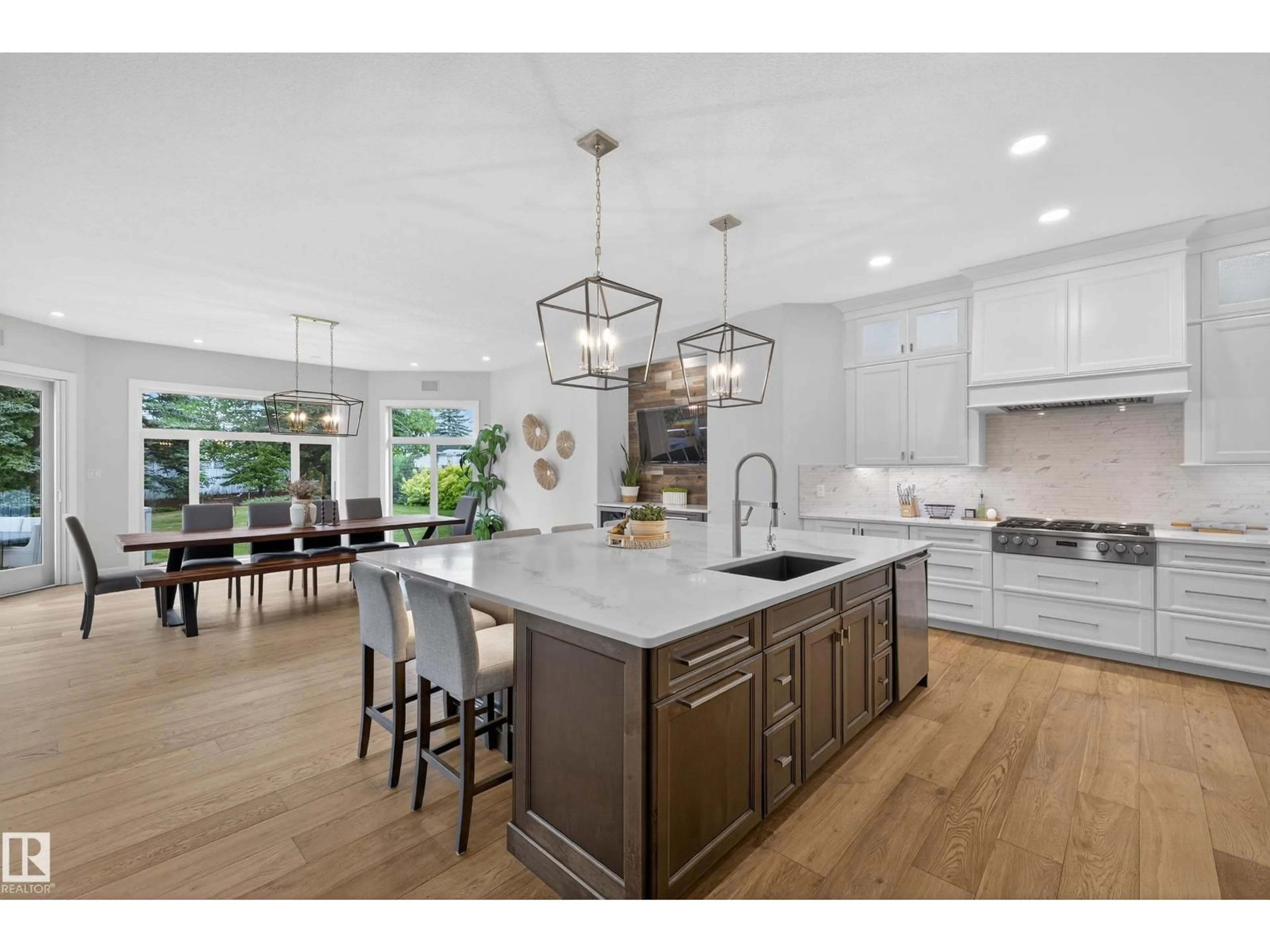 Open concept kitchen, unknown for 525 ESTATE DRIVE, Sherwood Park Alberta T8B1M2
