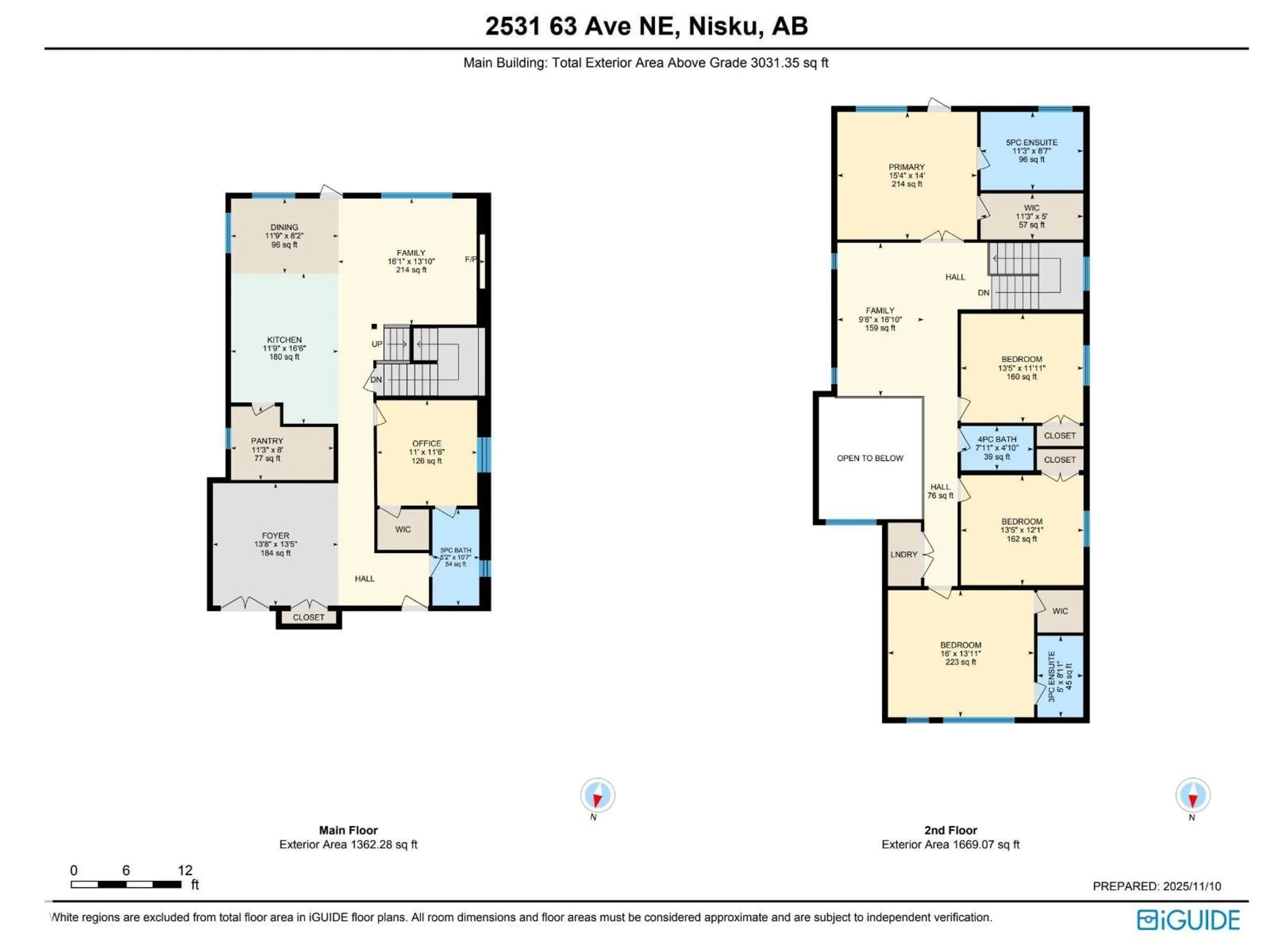 Floor plan for 2531 63 AV, Rural Leduc County Alberta T4X3A4