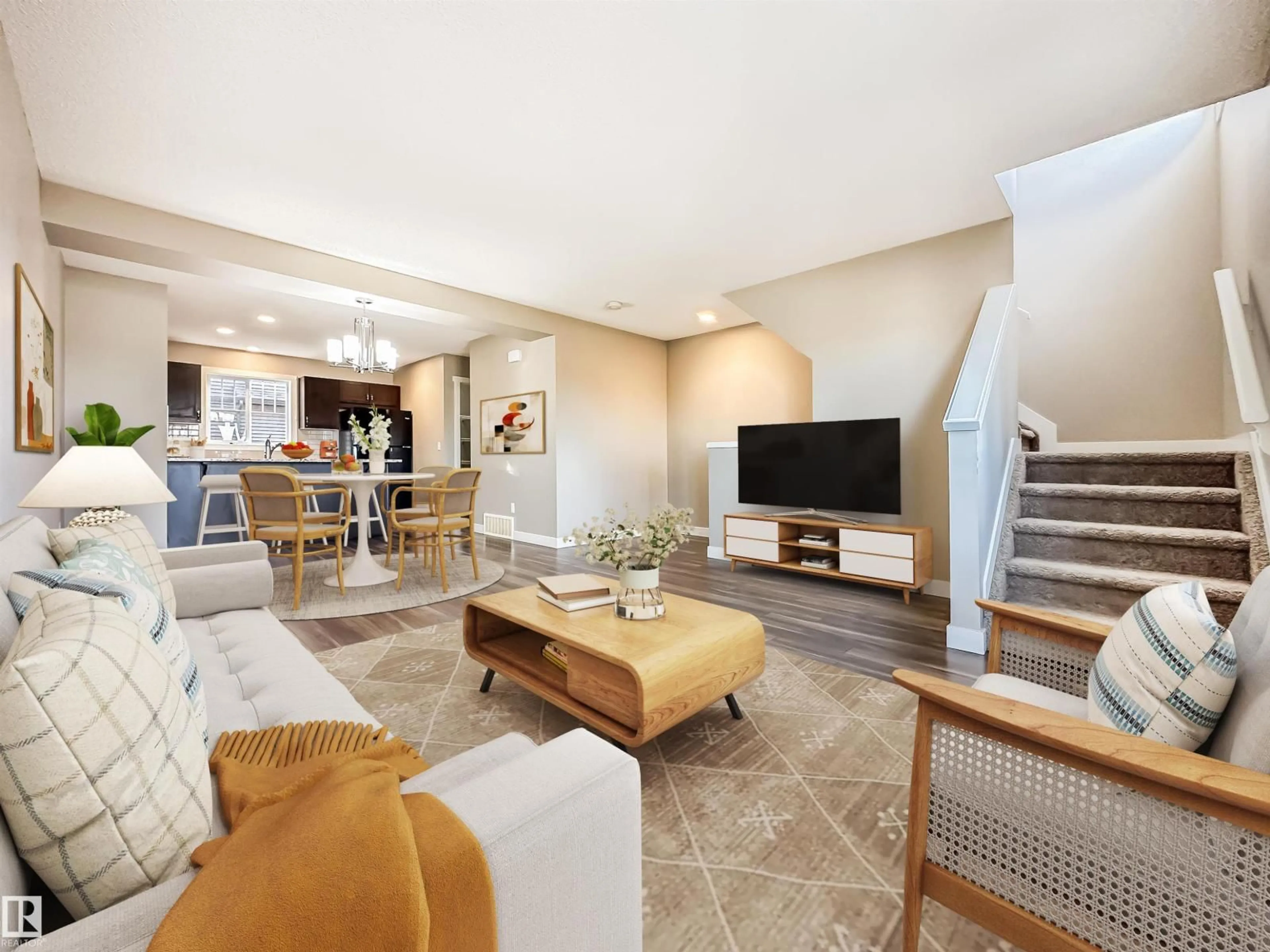 Living room with furniture, unknown for #44 - 1005 GRAYDON HILL BV, Edmonton Alberta T6W3J5