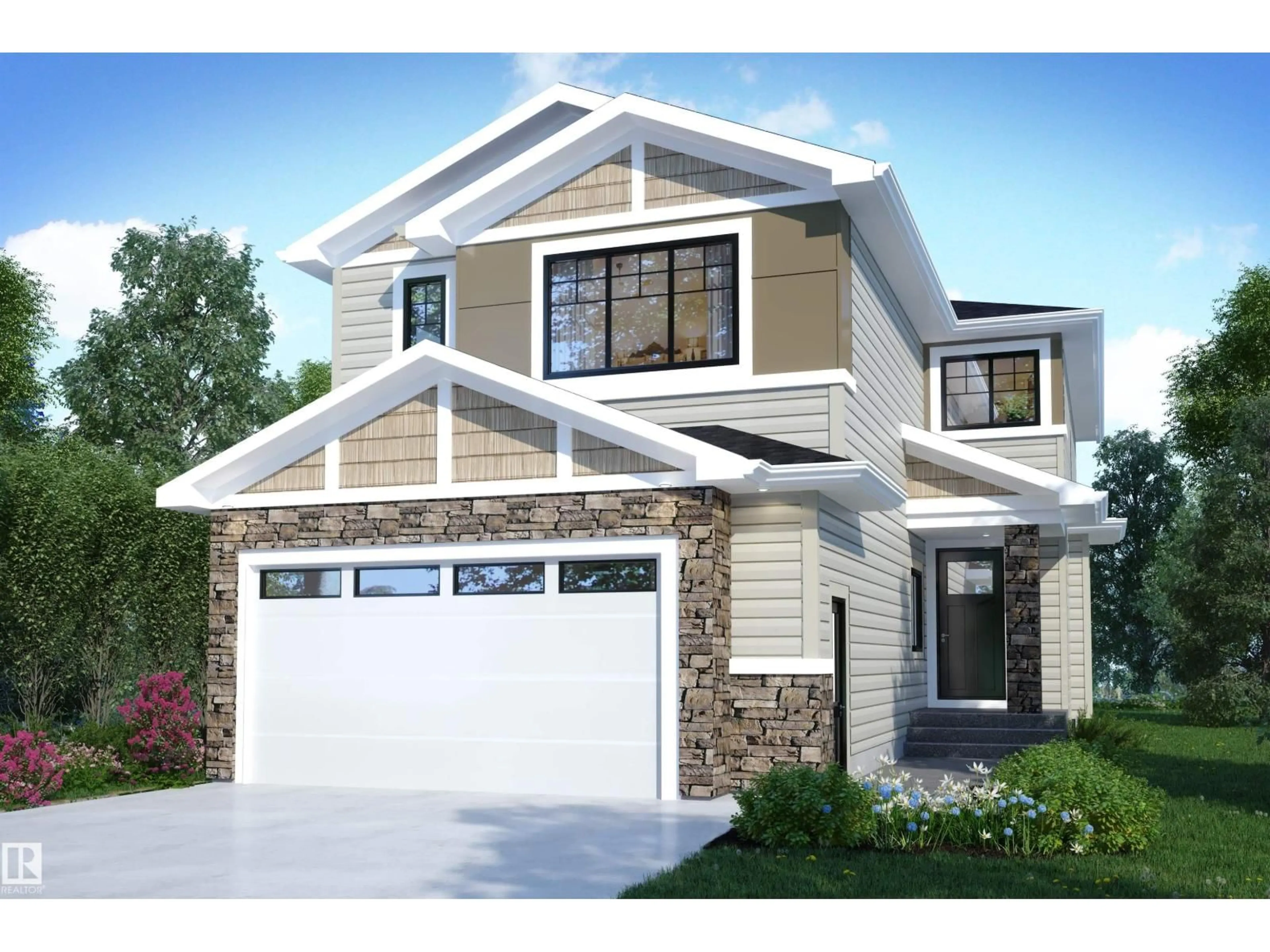 Home with vinyl exterior material, street for 116 ELDRIDGE PT, St. Albert Alberta T8N5X4