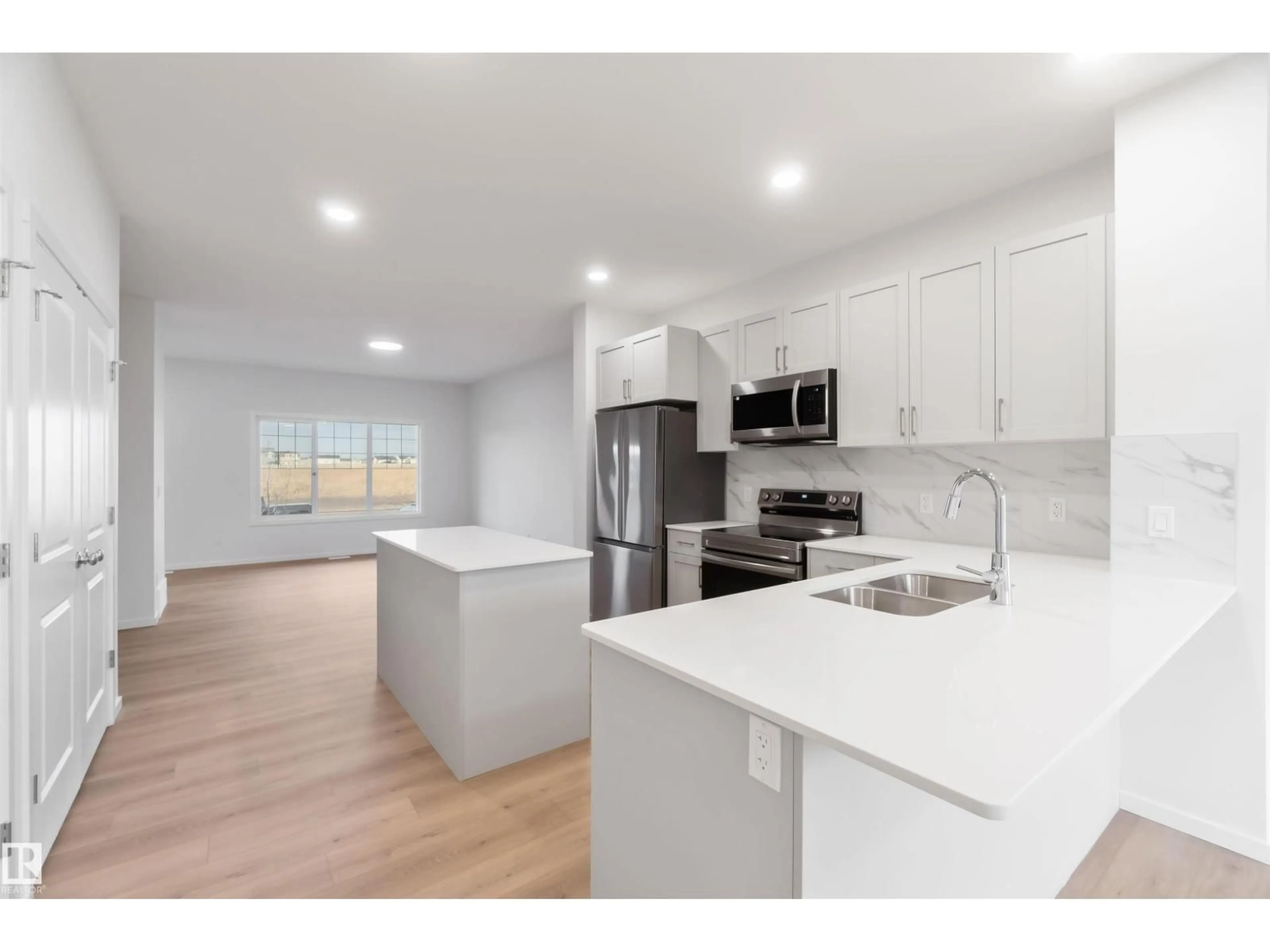 Open concept kitchen, unknown for 17827 71 ST, Edmonton Alberta T5Z0V4