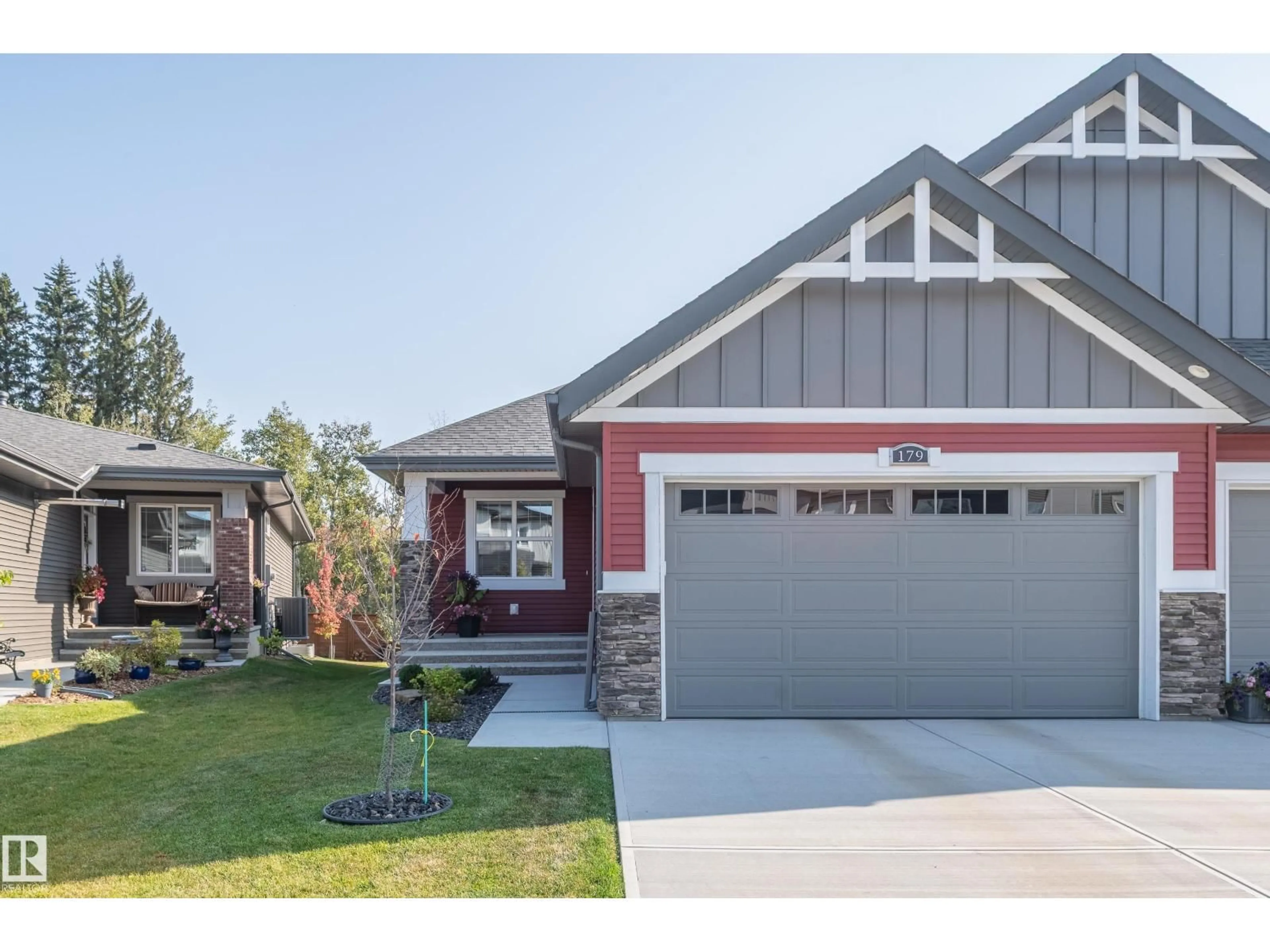 Home with brick exterior material, street for 179 REDWING WD, St. Albert Alberta T8N7Z2