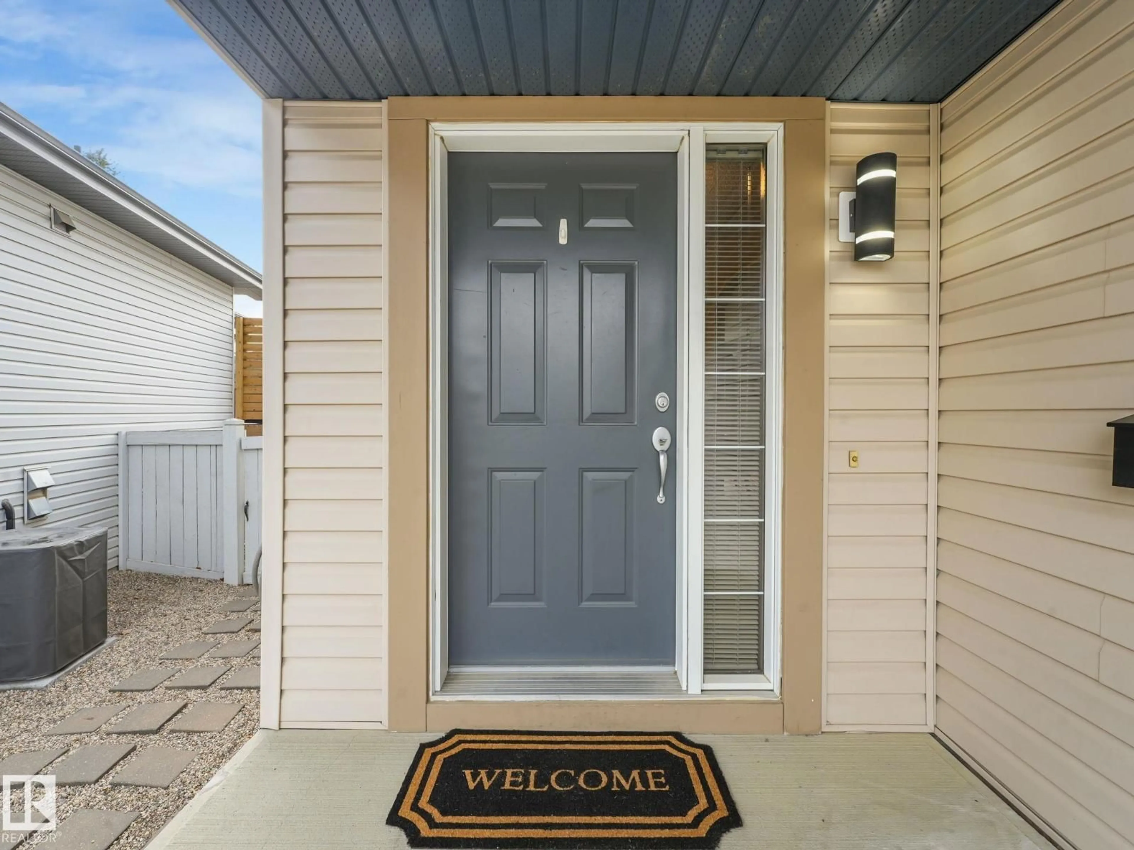 Home with vinyl exterior material, street for 1740 GLASTONBURY BV, Edmonton Alberta T5T6M7