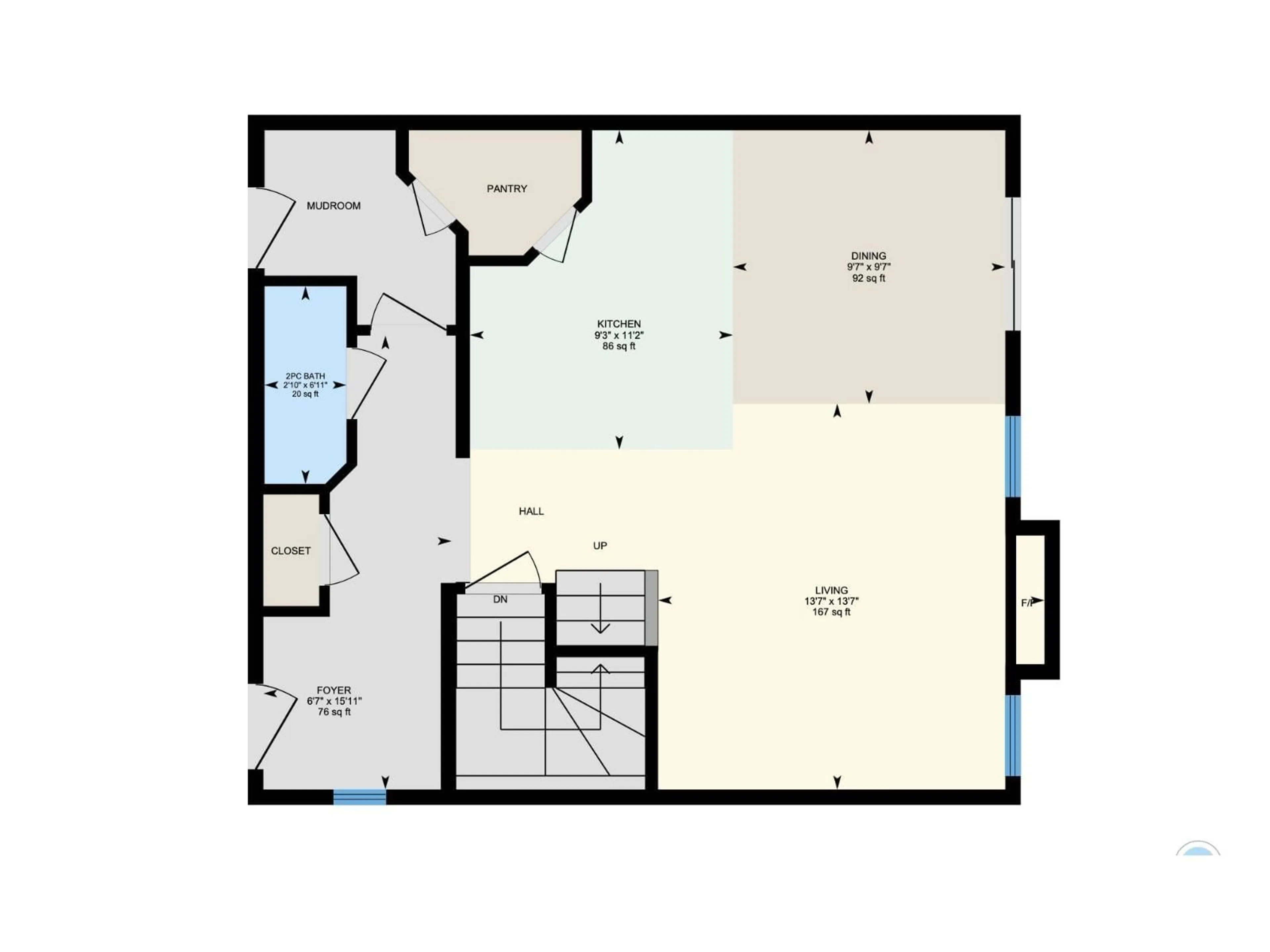 Floor plan for 177 SUMMERSTONE LN, Sherwood Park Alberta T8H0K2