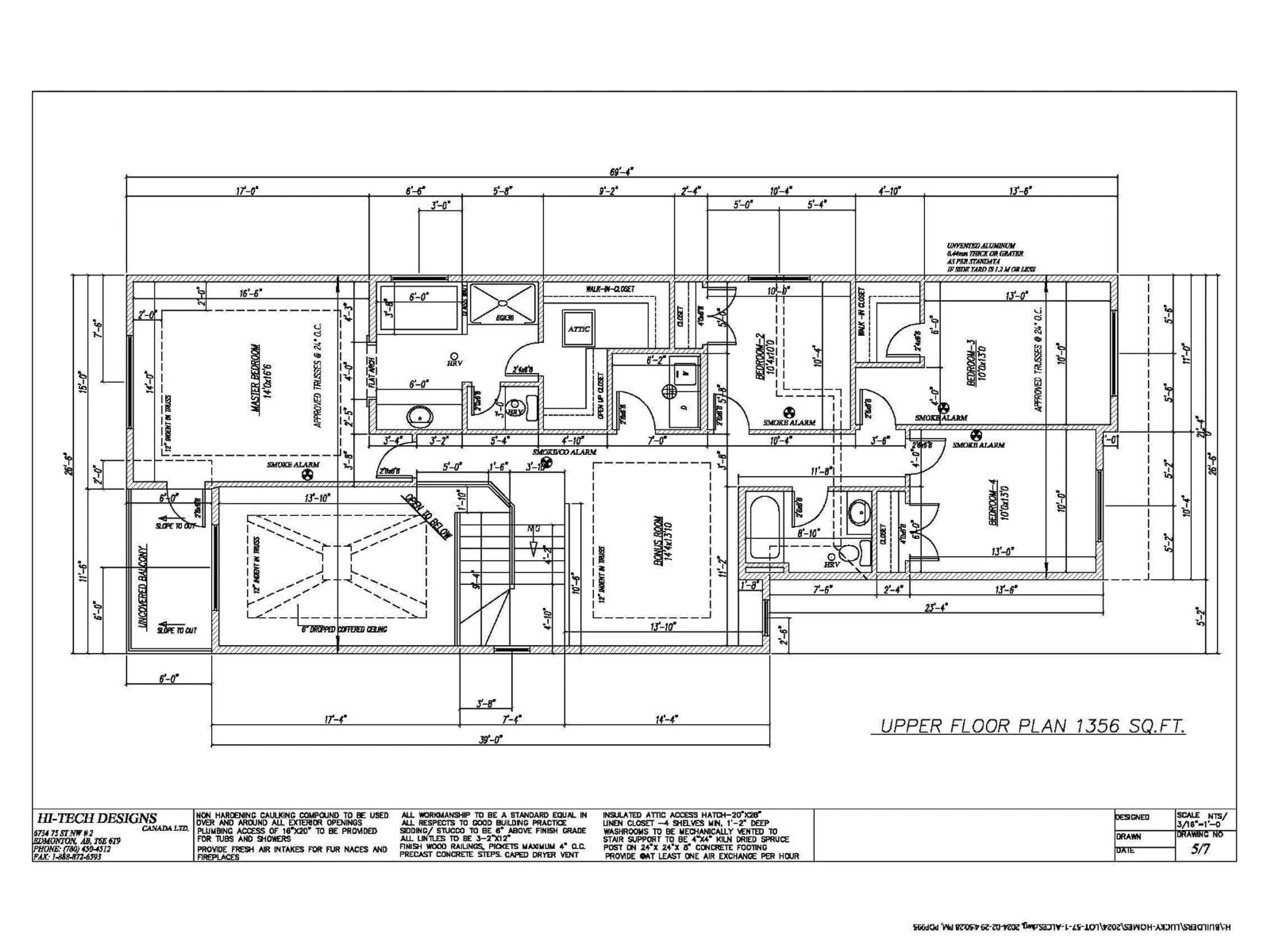 Floor plan for SW - 2812 1 AV, Edmonton Alberta T6X1A7
