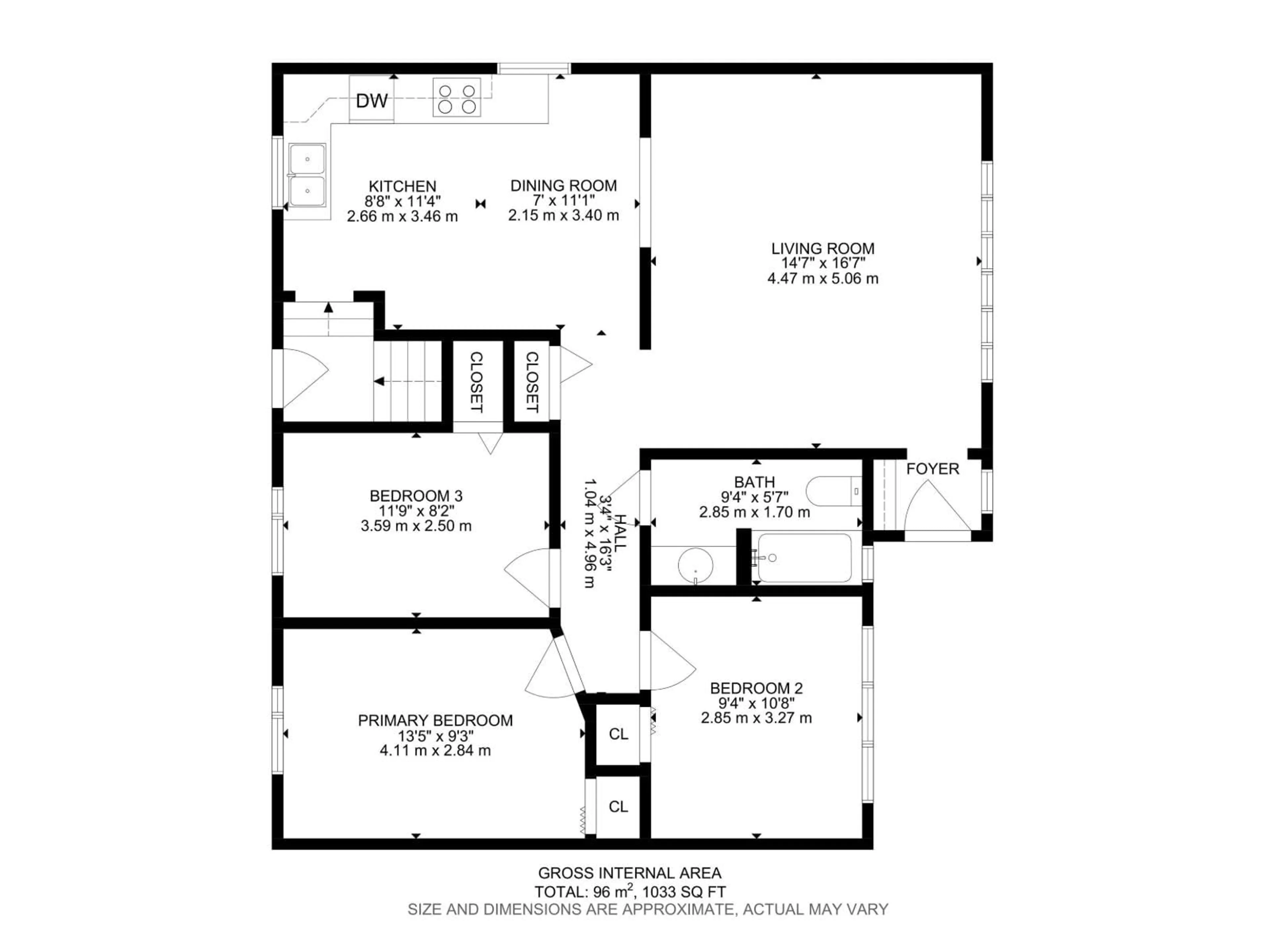 Floor plan for 12019 51 ST, Edmonton Alberta T5W3G6