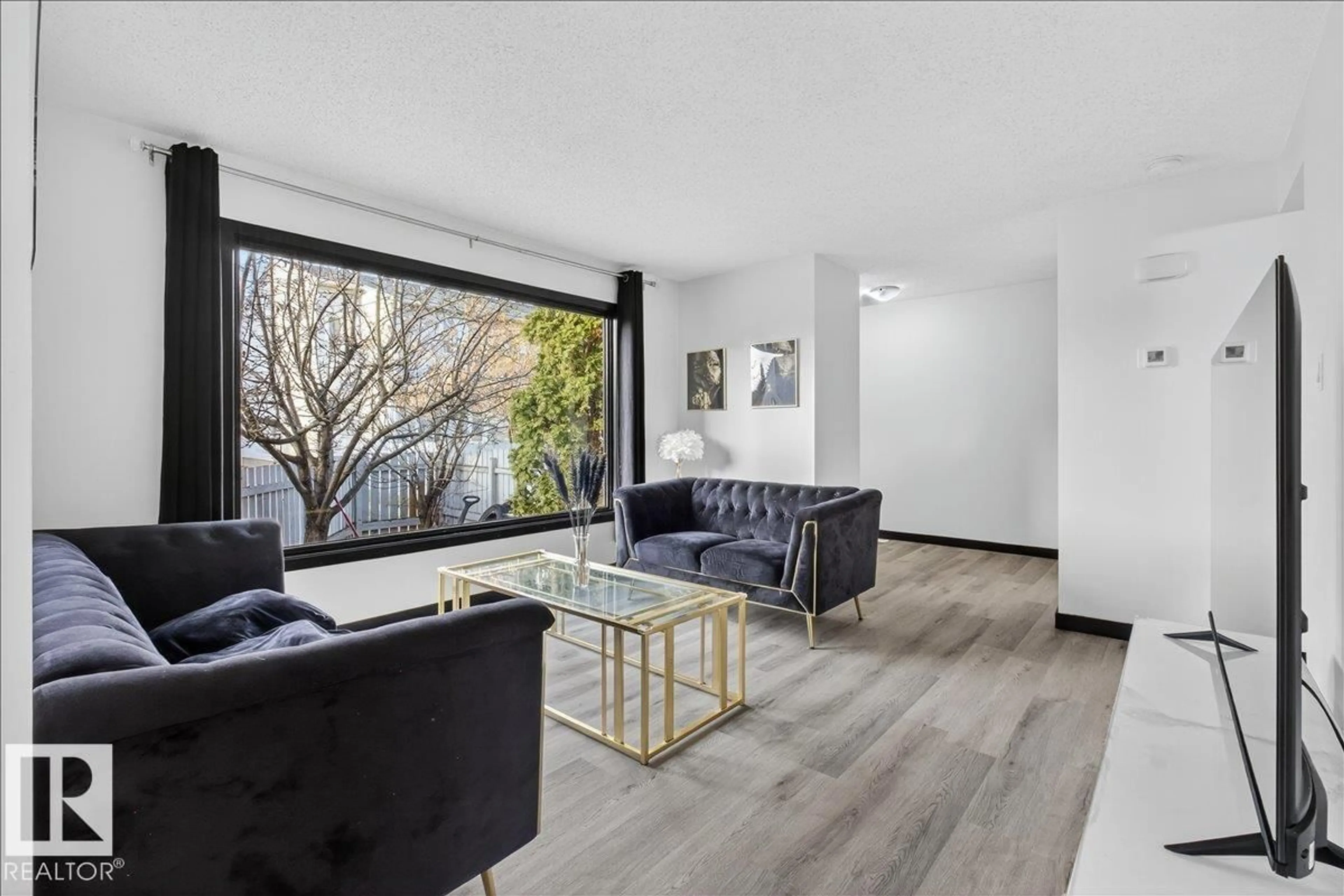 Living room with furniture, unknown for 33 AMBERLY CO, Edmonton Alberta T5A2H9