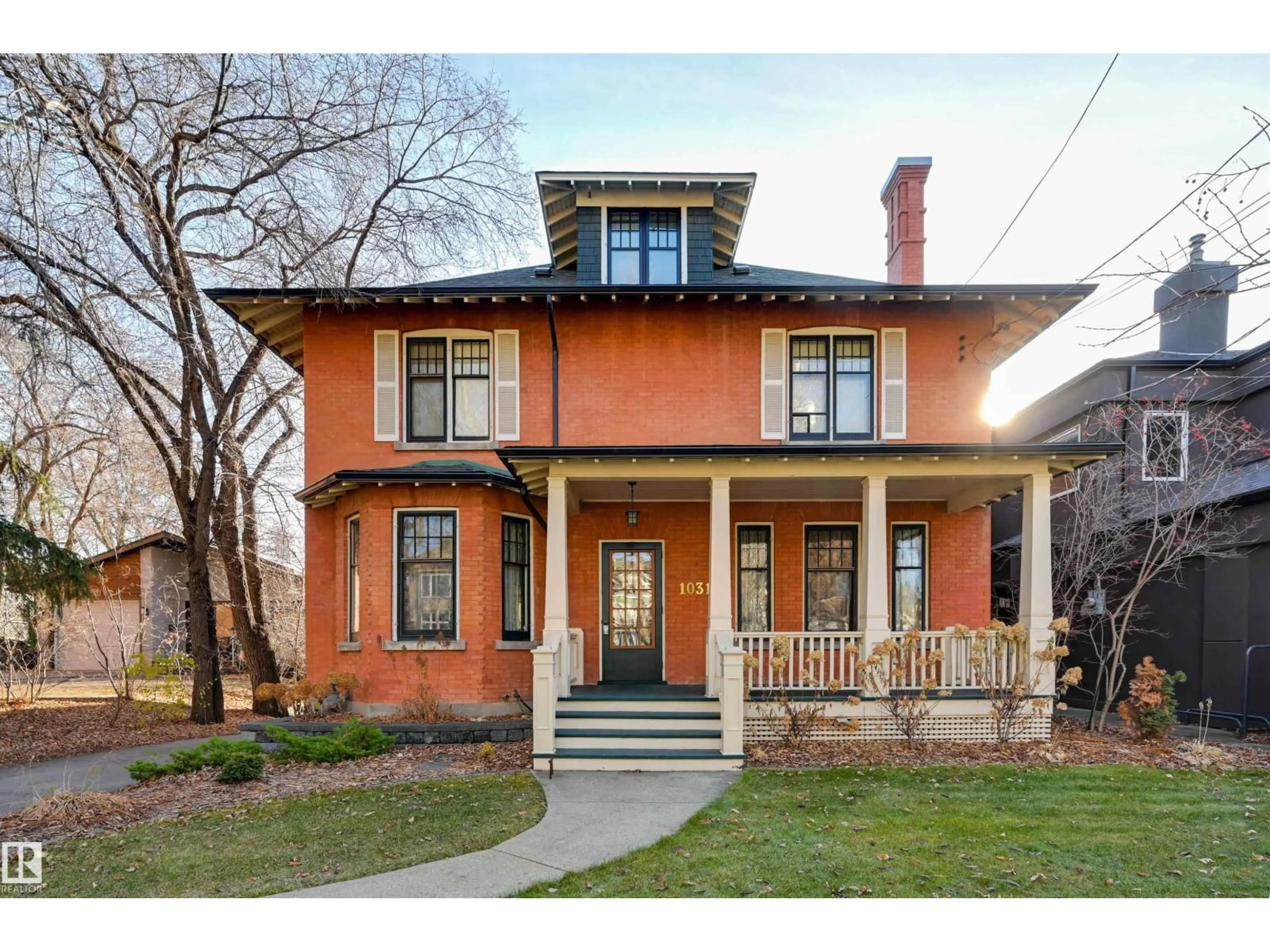 Home with brick exterior material, street for 10317 VILLA AV, Edmonton Alberta T5N3T8