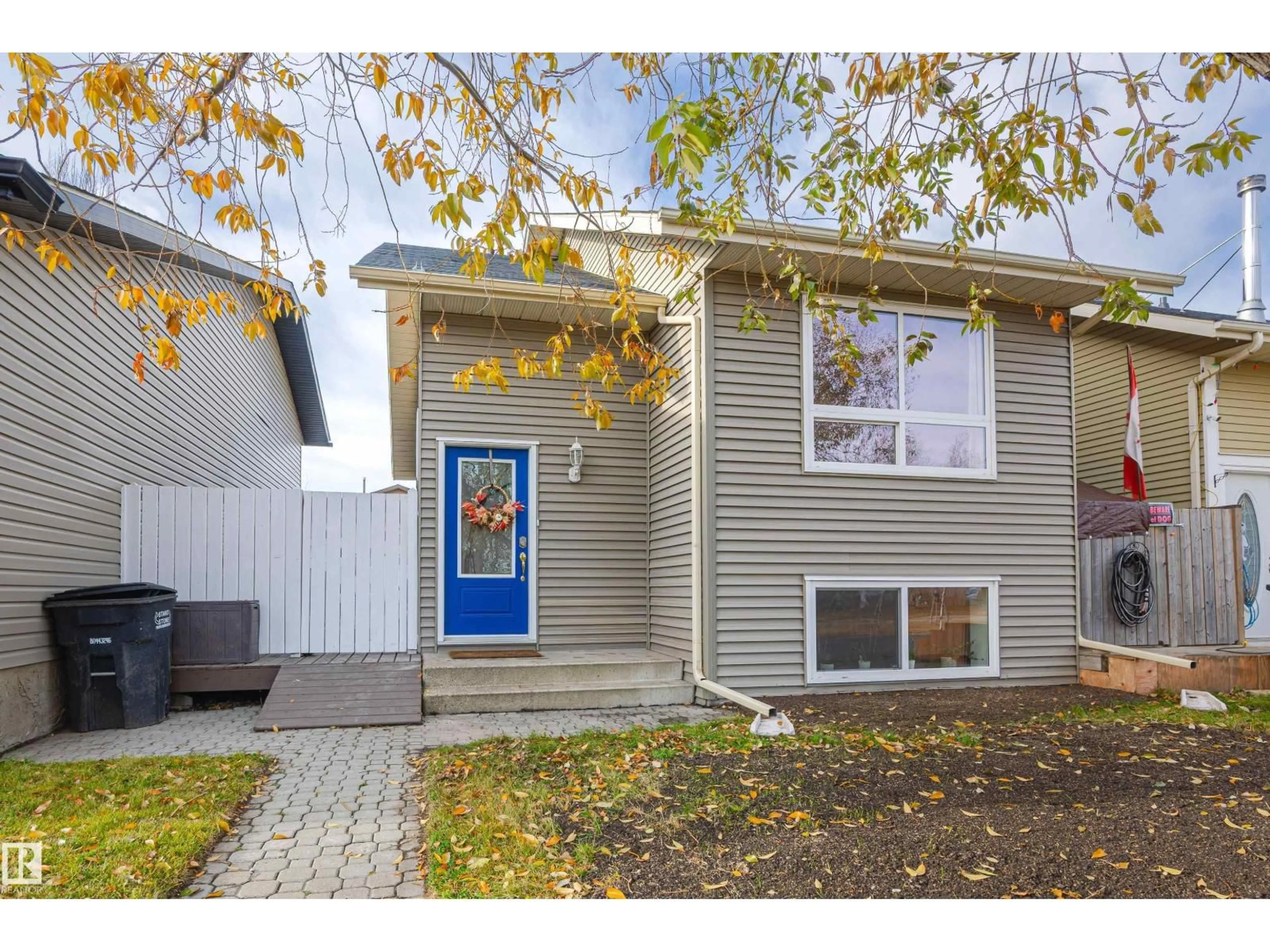 Home with vinyl exterior material, street for 4134 51 ST, Gibbons Alberta T0A1N0