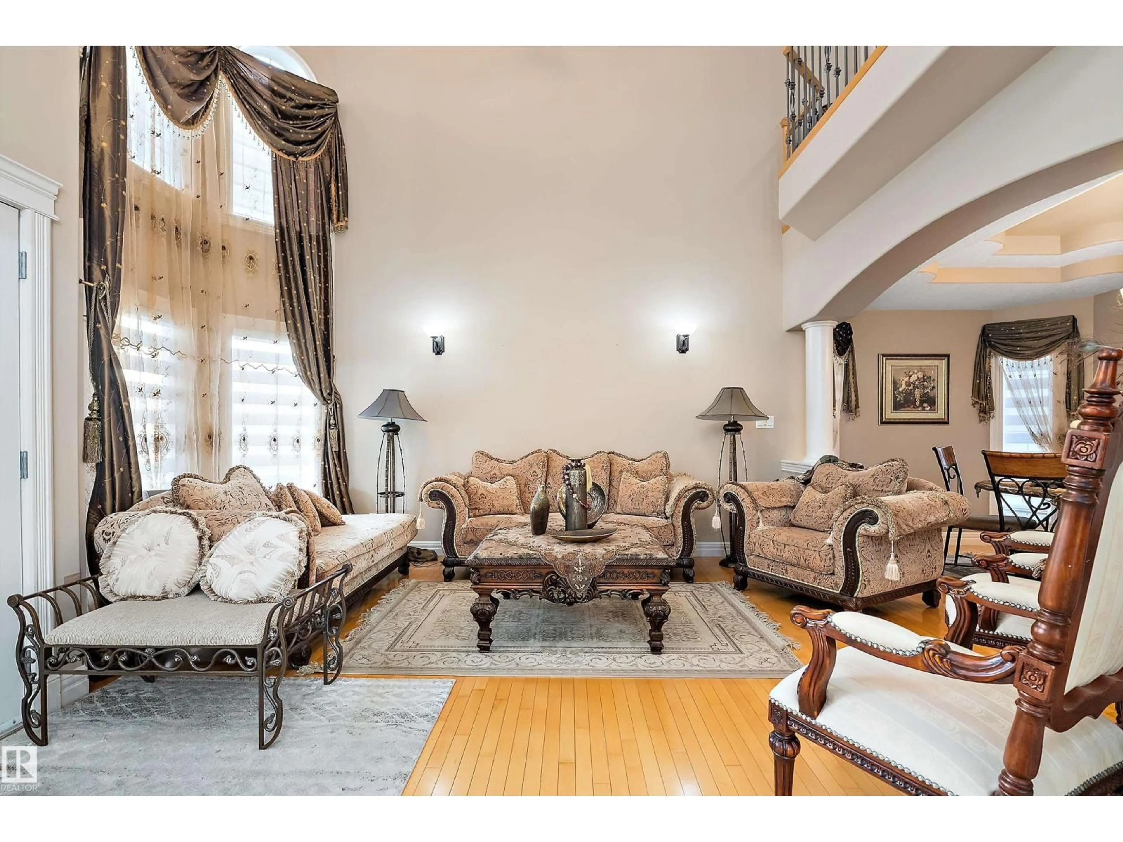 Living room with furniture, unknown for 13420 162 AV, Edmonton Alberta T6V0C1