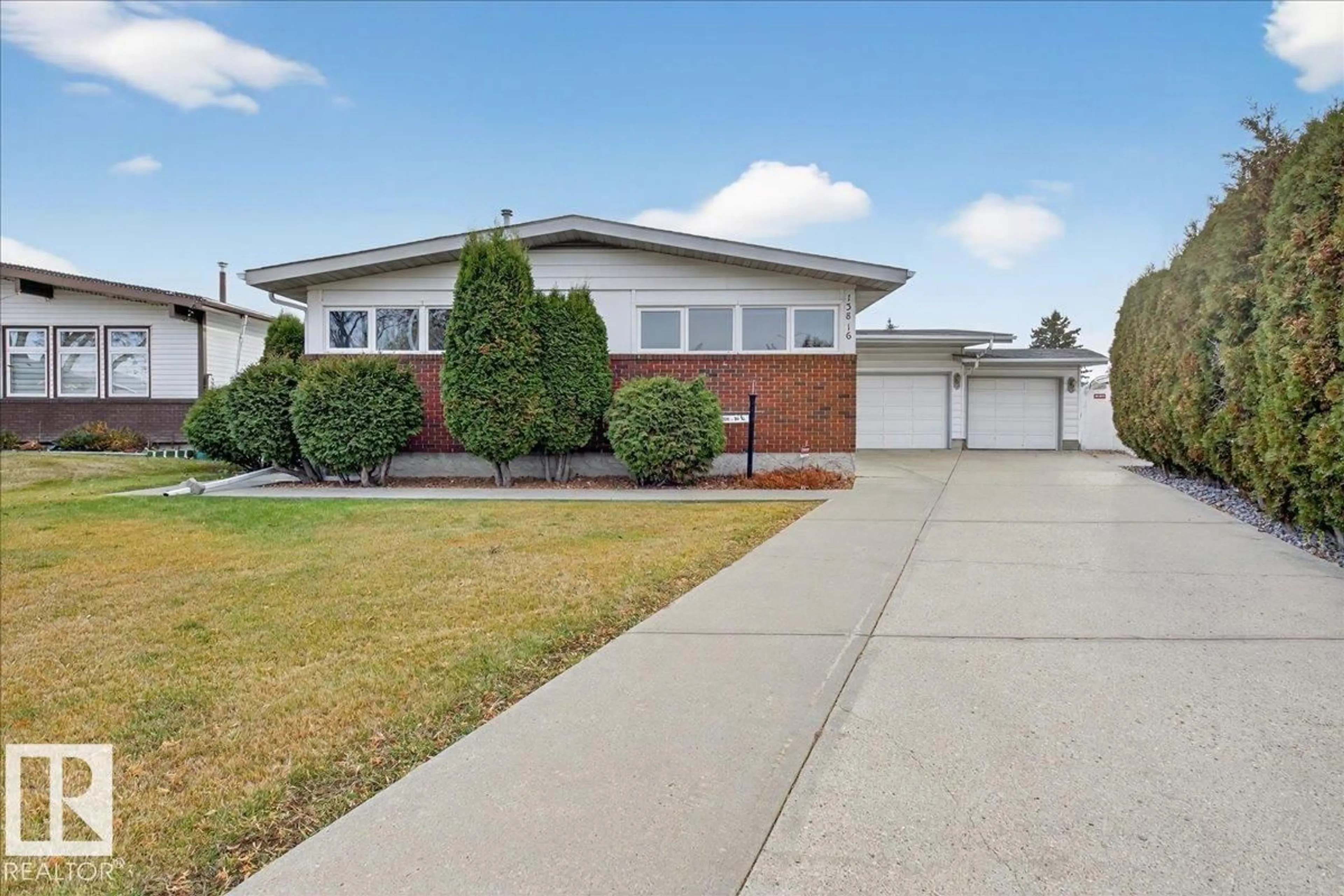 Home with brick exterior material, street for 13816 89 ST, Edmonton Alberta T5E3K7