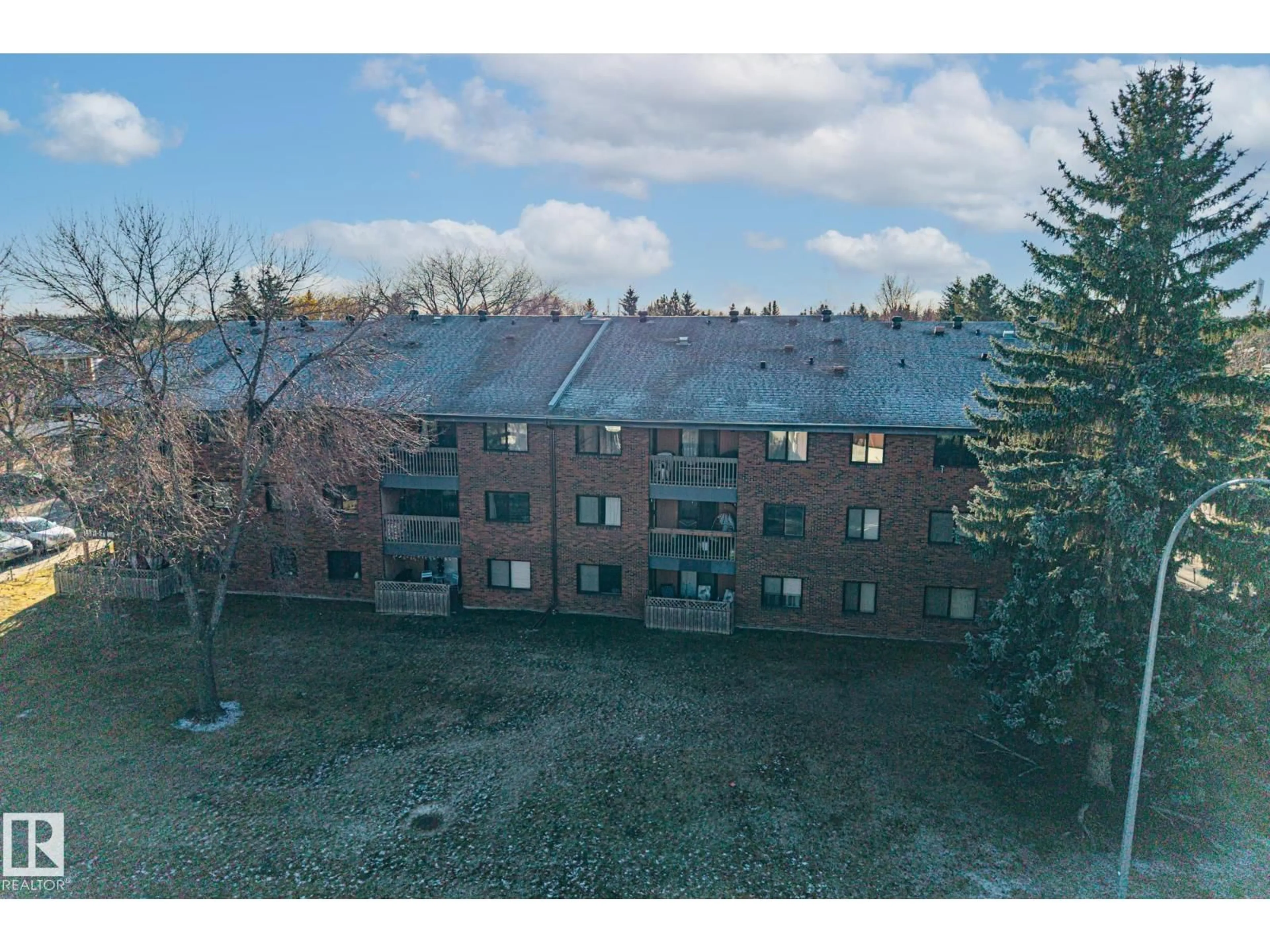 A pic from outside/outdoor area/front of a property/back of a property/a pic from drone, unknown for #209 - 14811 51 AV, Edmonton Alberta T6H5G4