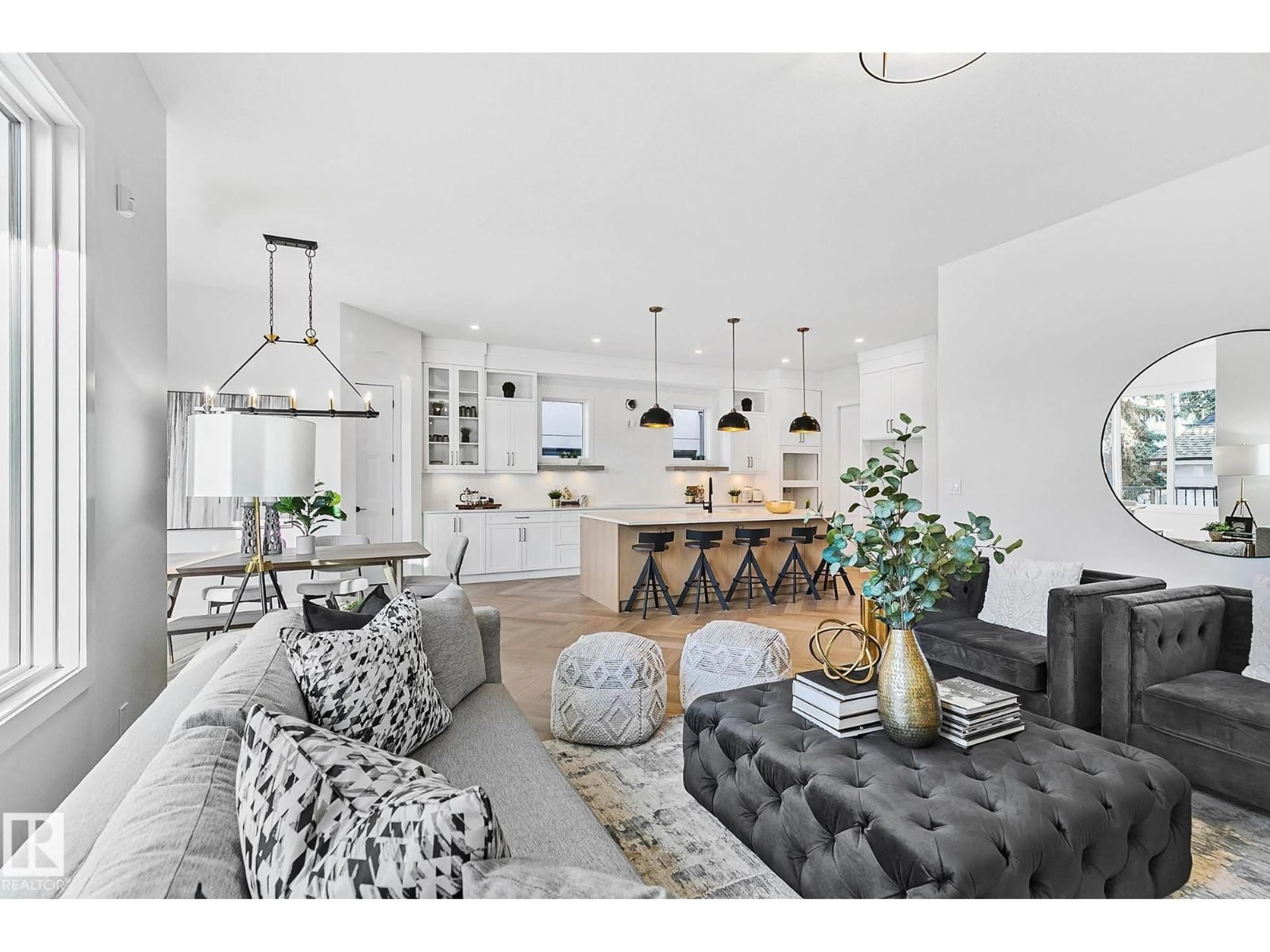 Open concept kitchen, unknown for 10404 70 ST, Edmonton Alberta T6A2T6