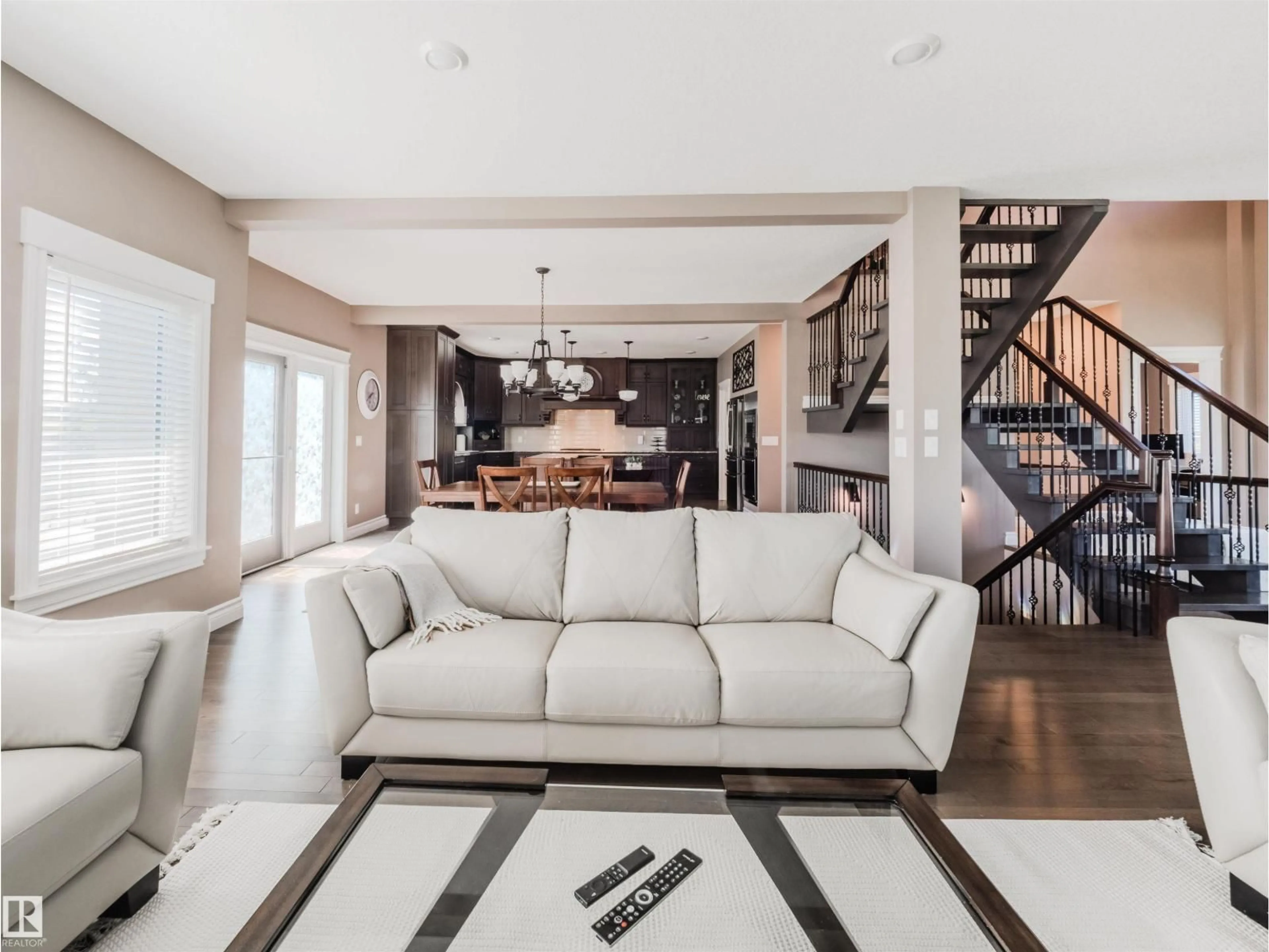 Living room with furniture, unknown for 69 26409 TWP ROAD 532 A, Rural Parkland County Alberta T7X0W7