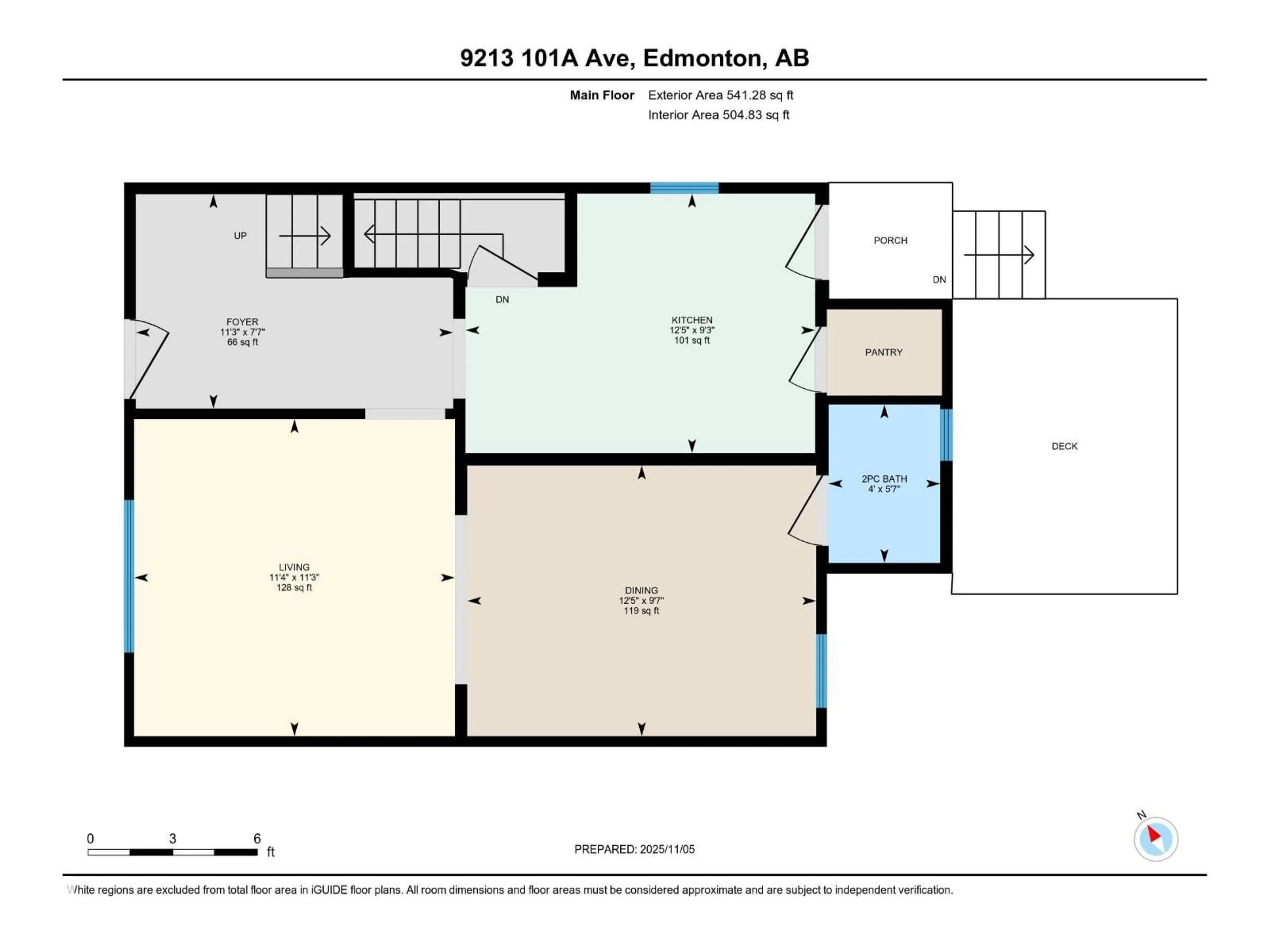 Floor plan for NW - 9213 101A AV, Edmonton Alberta T5H0C2