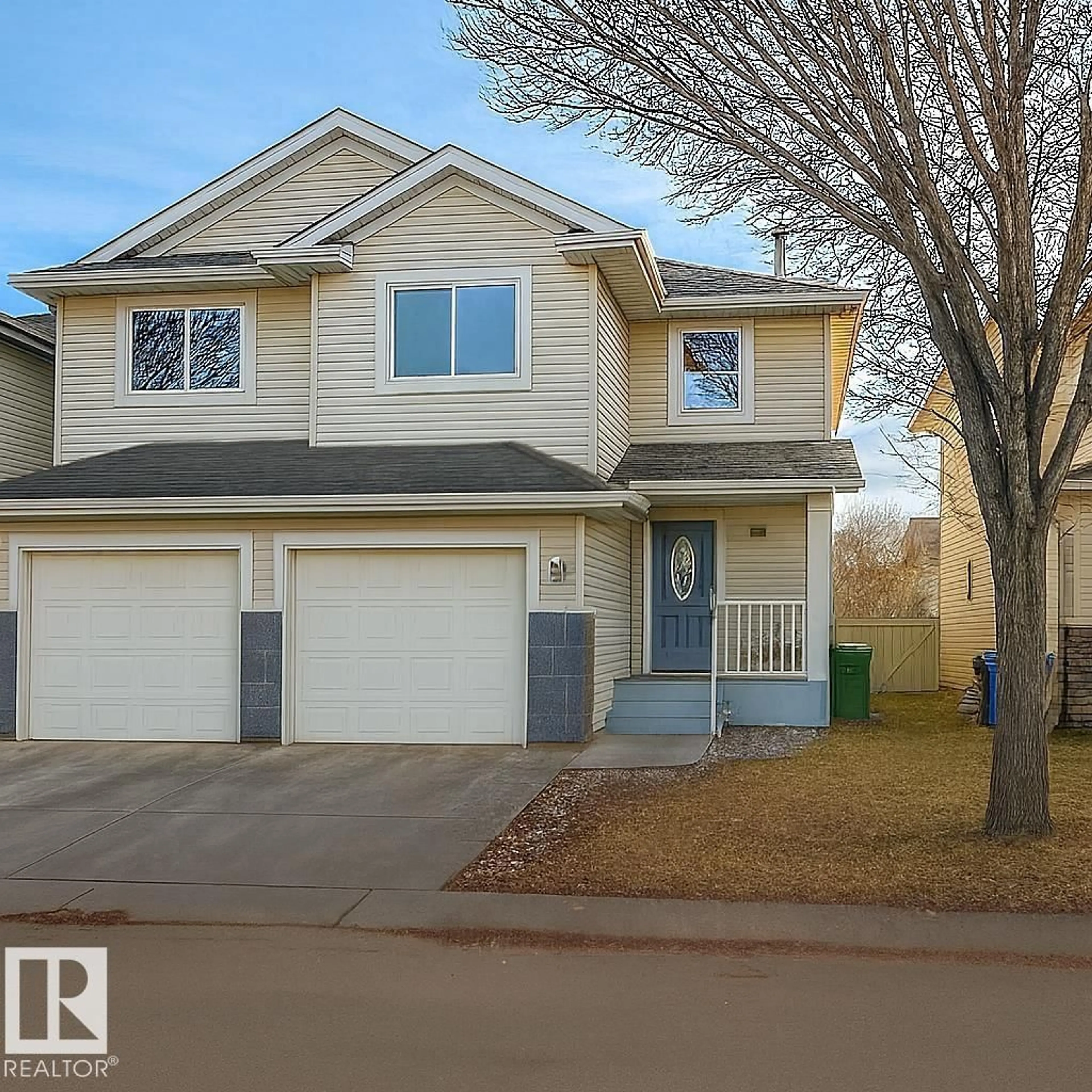 Home with vinyl exterior material, street for #4 - 4350 23 ST, Edmonton Alberta T6T1X8