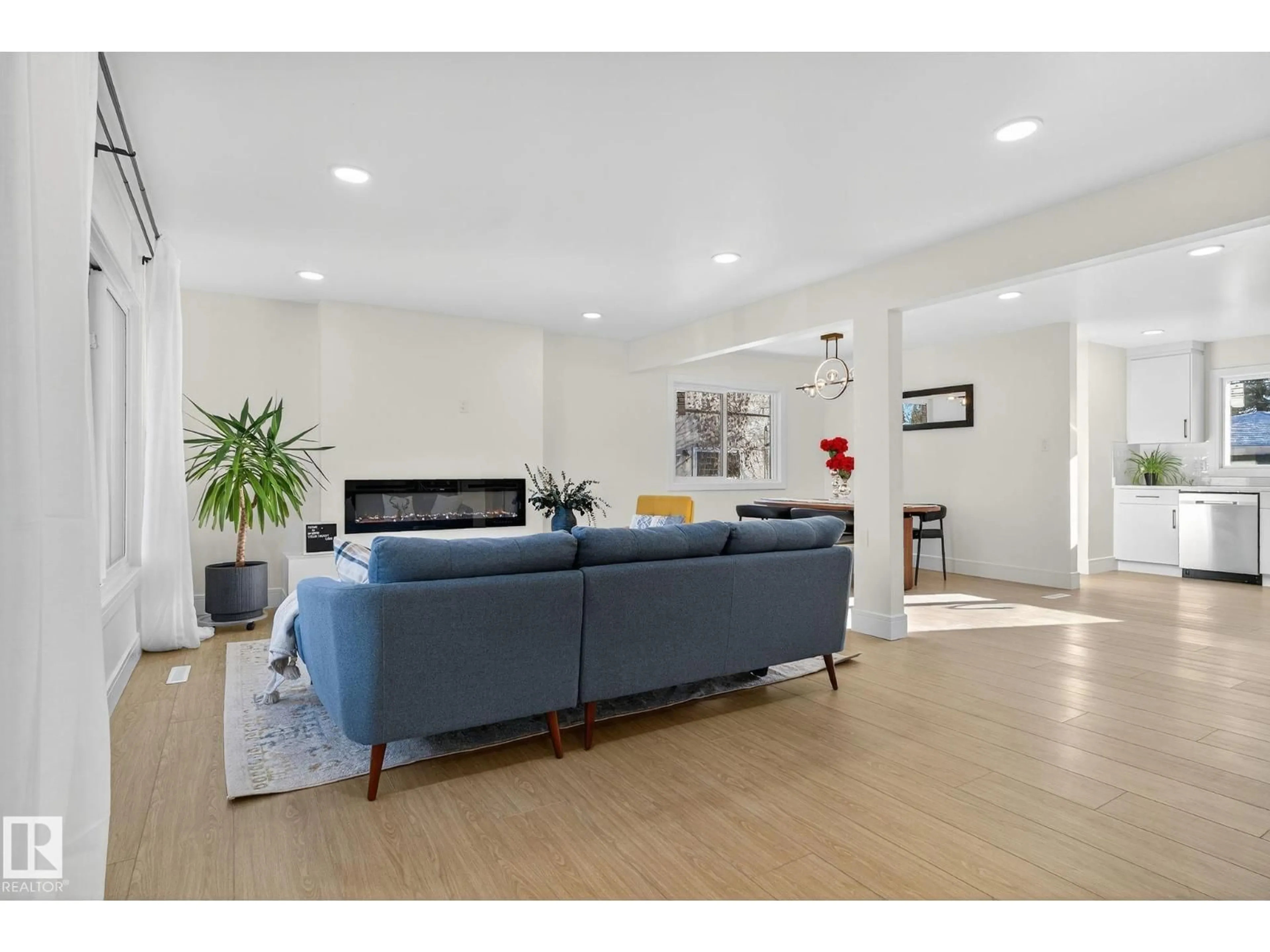 Living room with furniture, unknown for 11155 37 AV, Edmonton Alberta T6J0H3