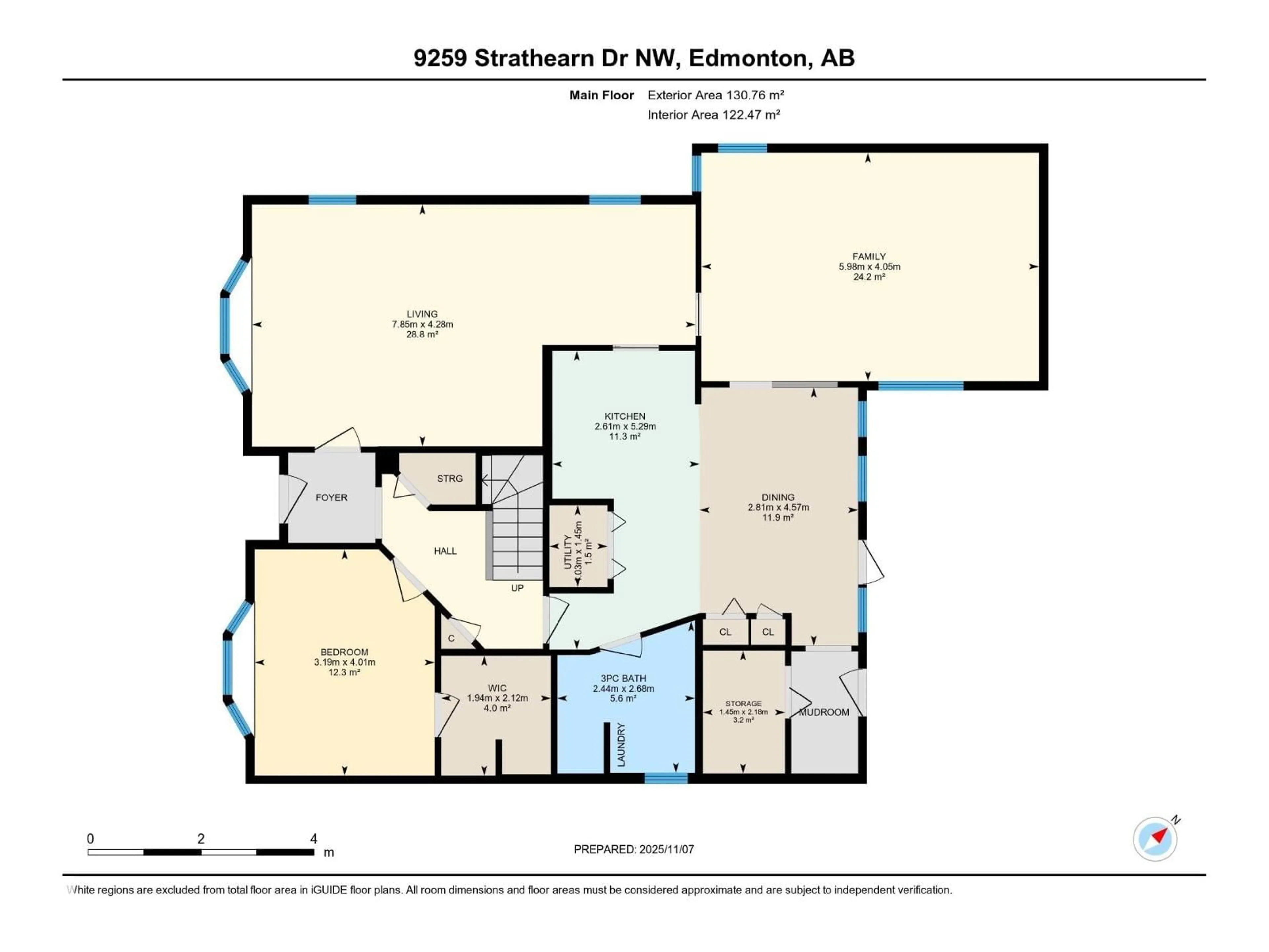 Floor plan for 9259 STRATHEARN DR, Edmonton Alberta T6C4E1