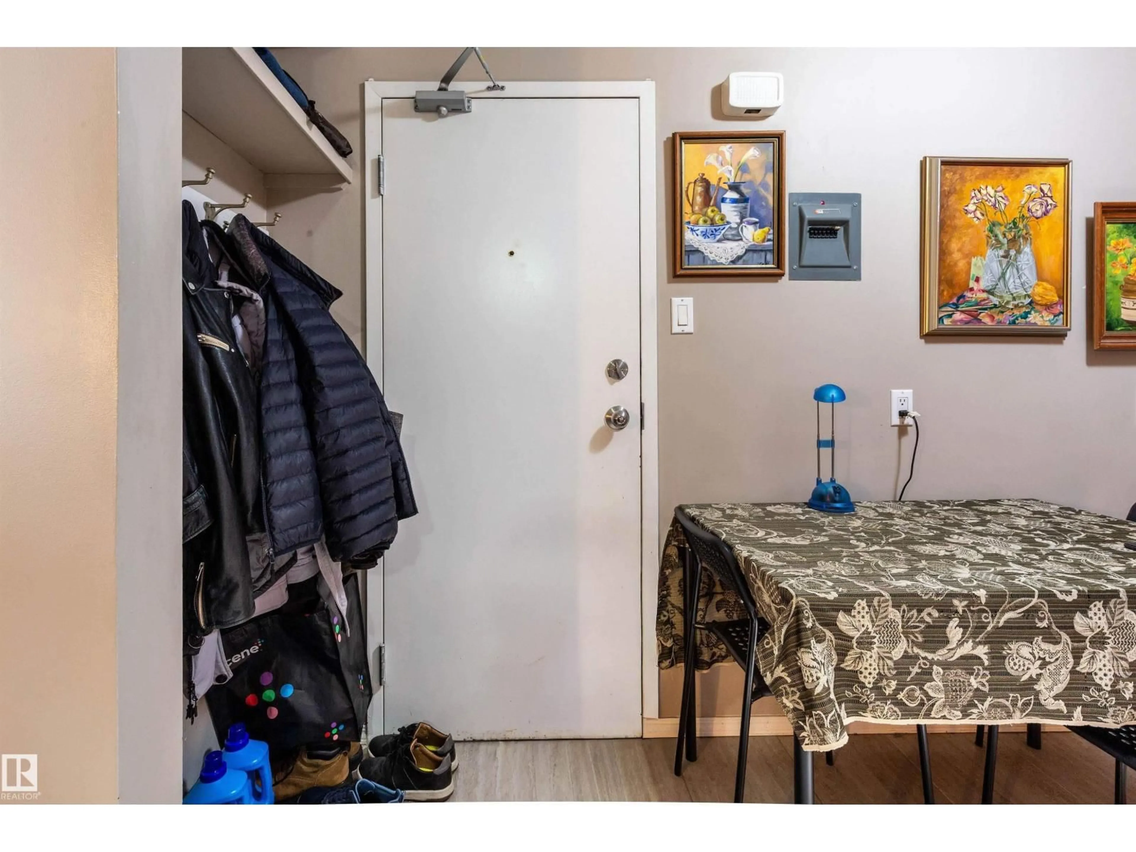 Storage room or clothes room or walk-in closet for #6 - 15431 93 AV, Edmonton Alberta T5R5H4