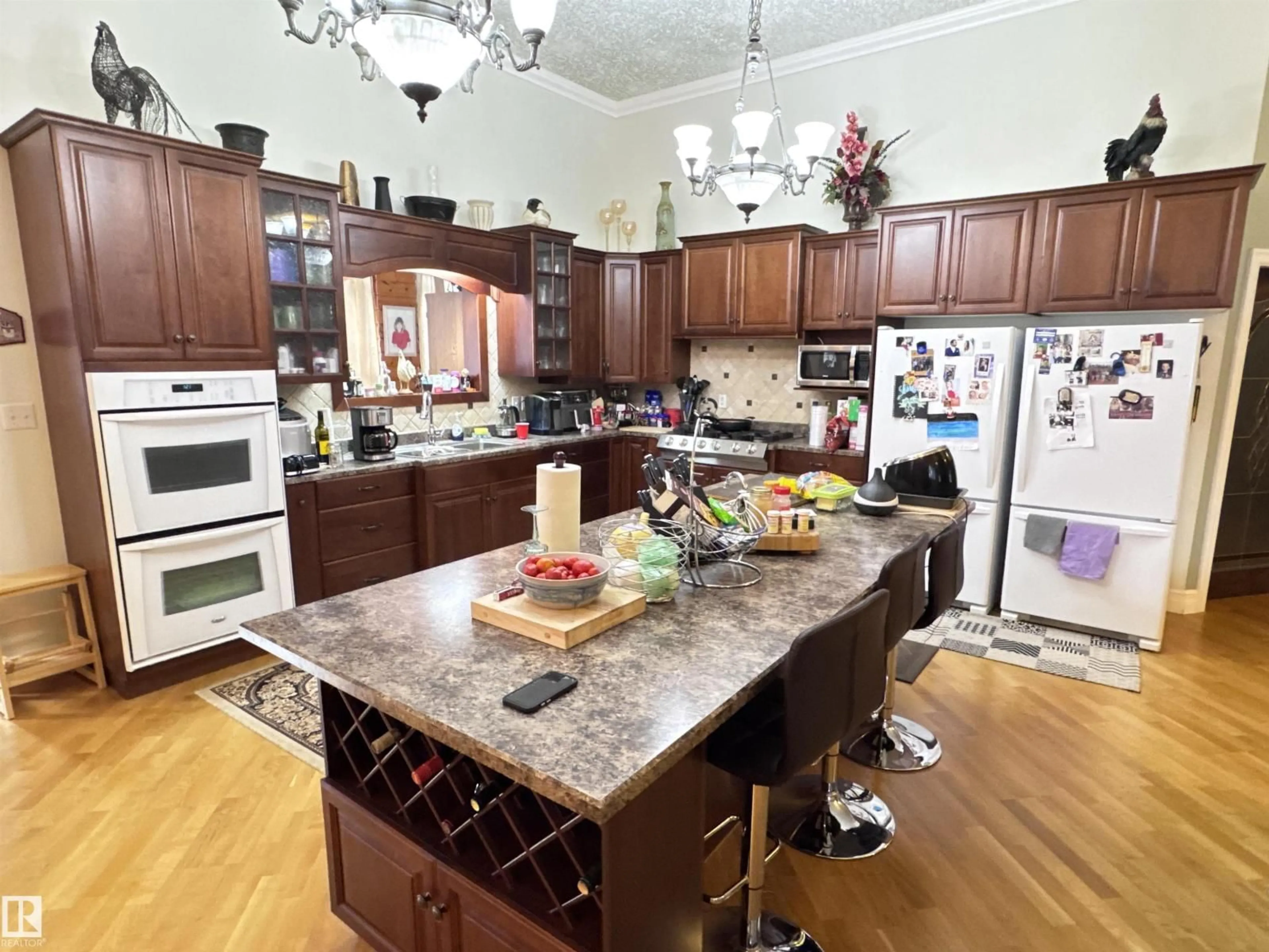 Open concept kitchen, unknown for 673001A RGE ROAD 215, Rural Athabasca County Alberta T9S2A2