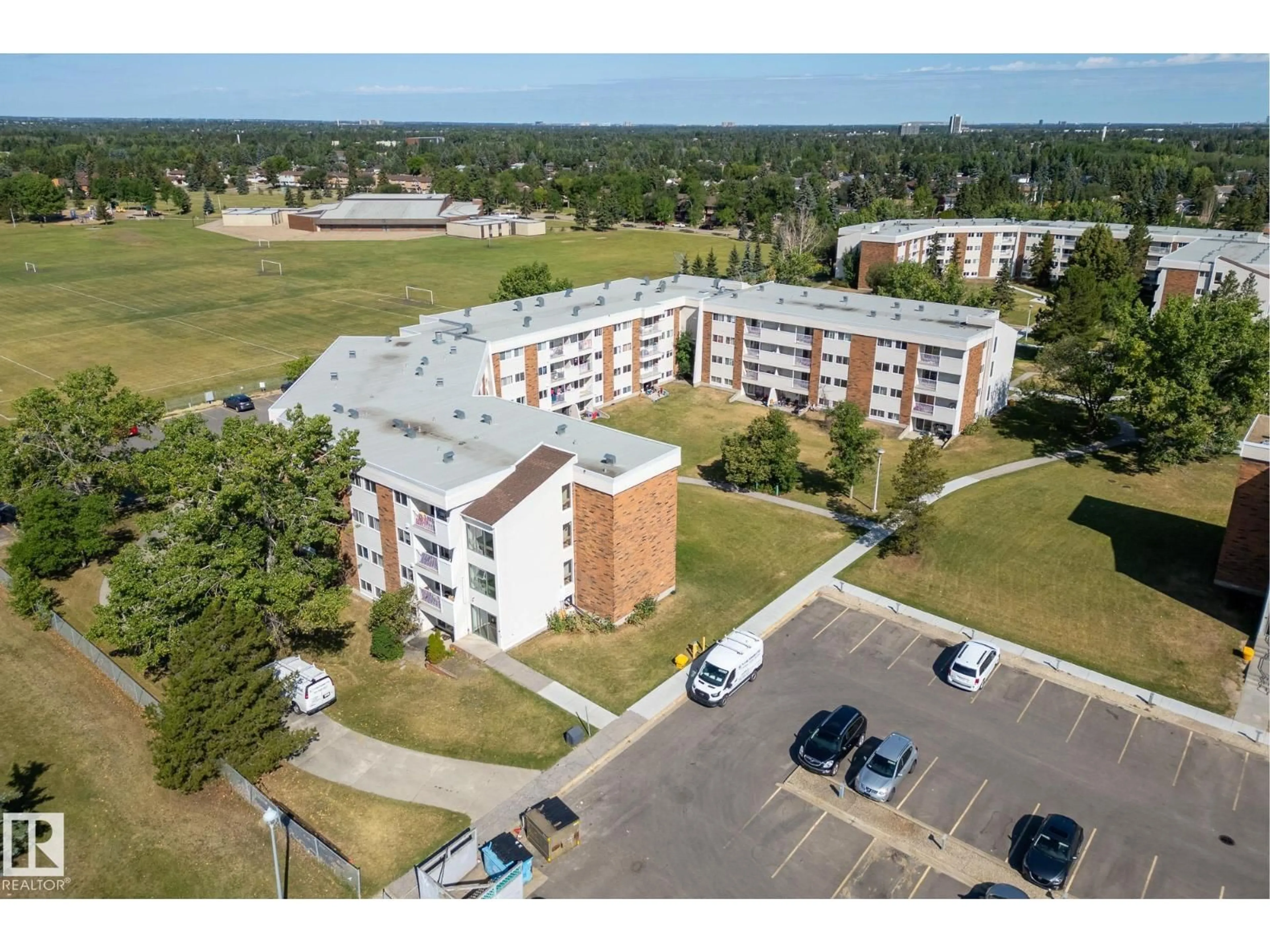 A pic from outside/outdoor area/front of a property/back of a property/a pic from drone, building for #22 - 11265 31 AV, Edmonton Alberta T6J3V7