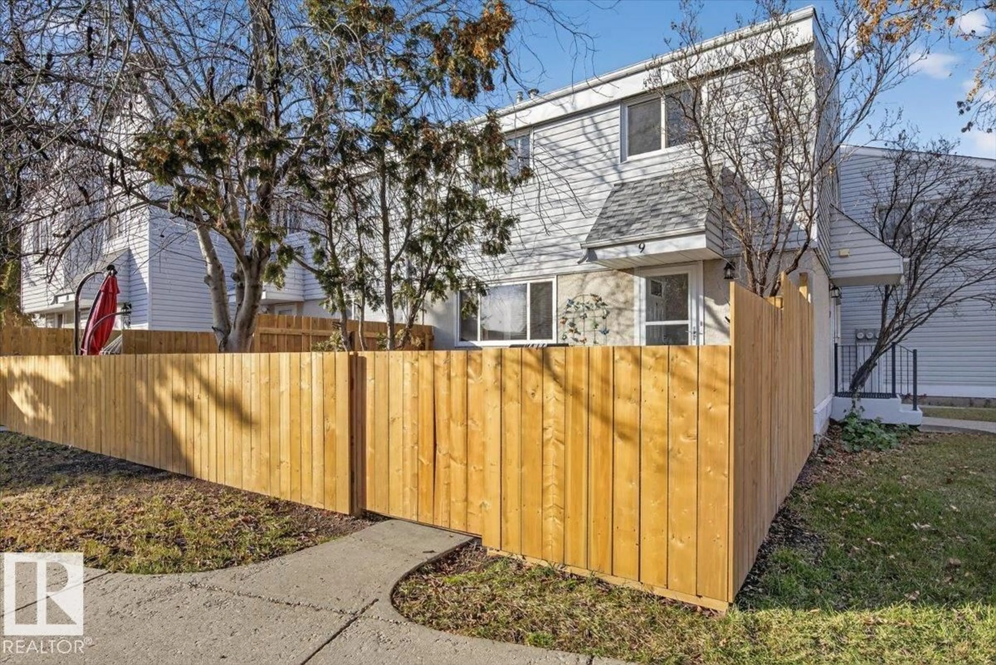 Patio, street for 9 MCLEOD PL, Edmonton Alberta T5A3A8