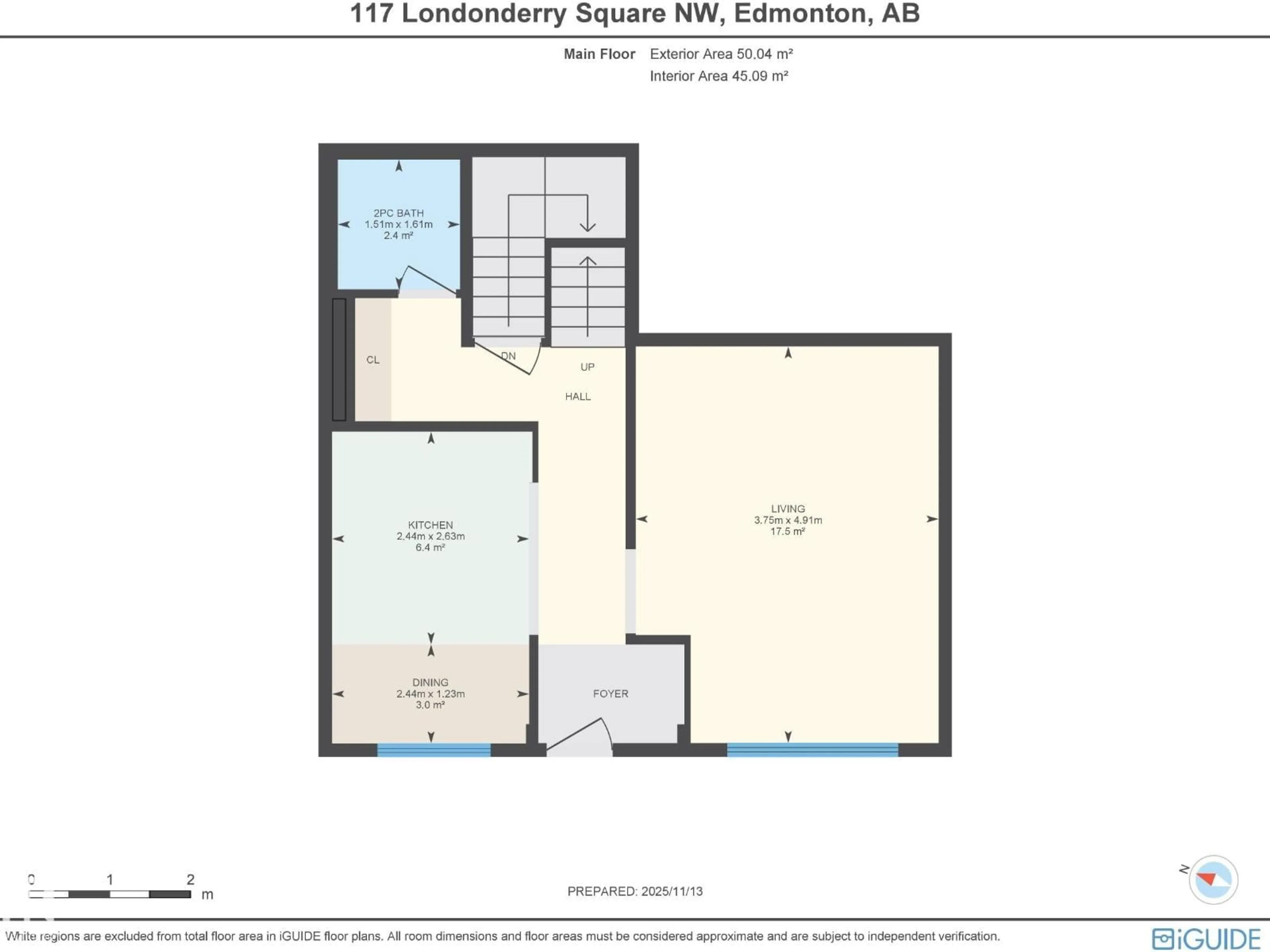 Floor plan for 117 LONDONDERRY SQ, Edmonton Alberta T5C3C4