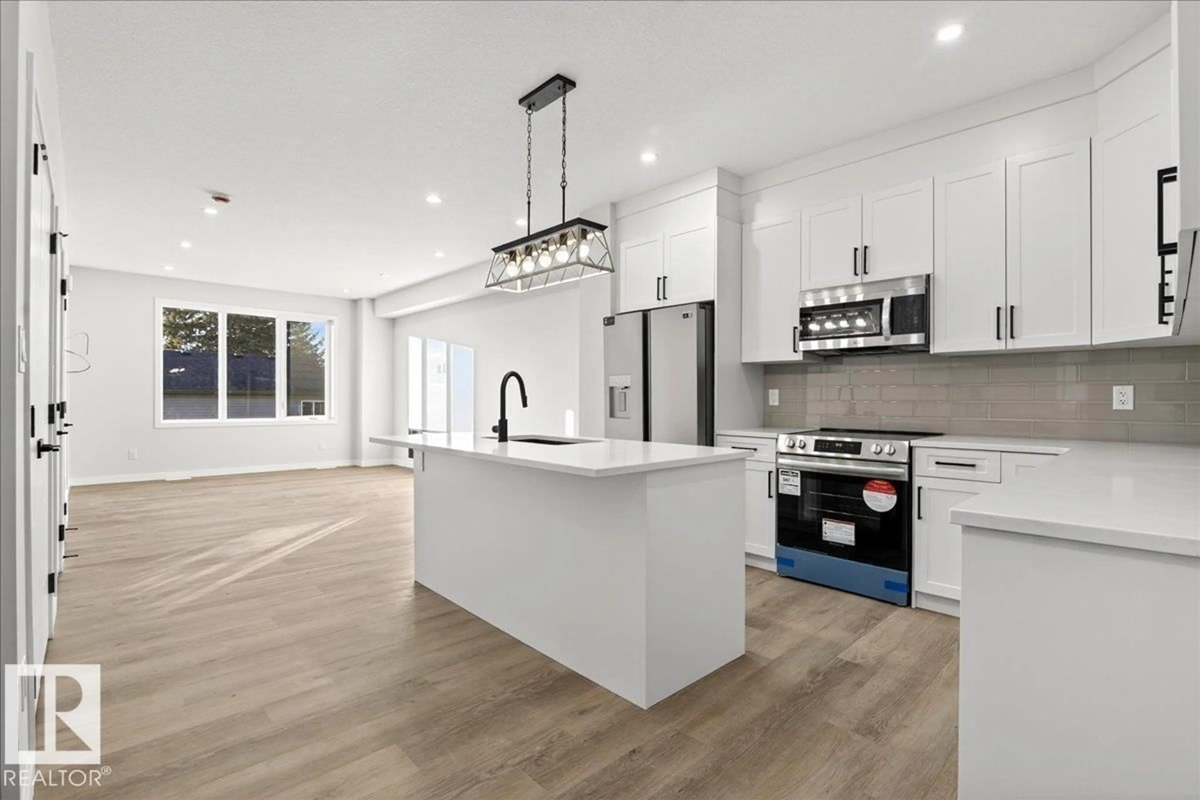 Open concept kitchen, unknown for NW - 10506 162 ST, Edmonton Alberta T5P3M5