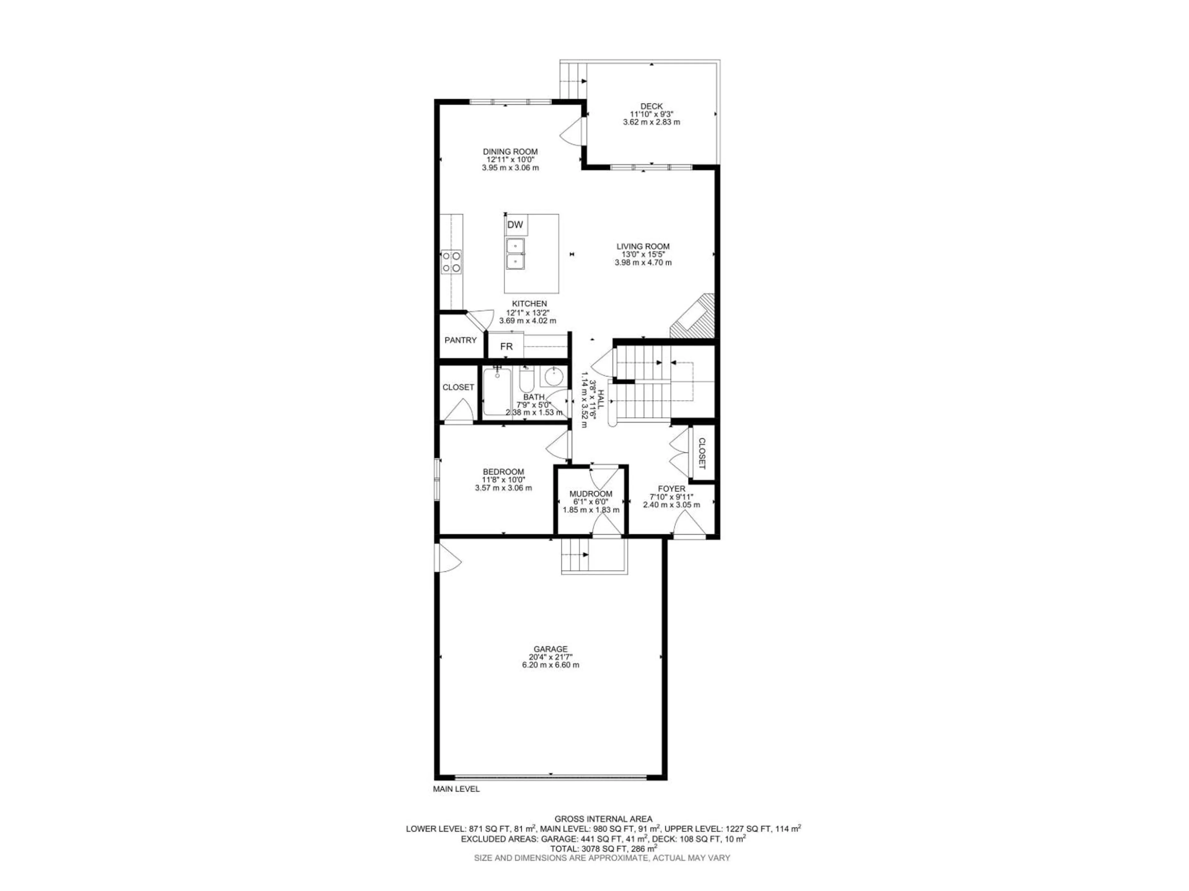 Floor plan for 8039 18 AV, Edmonton Alberta T6X0Z8