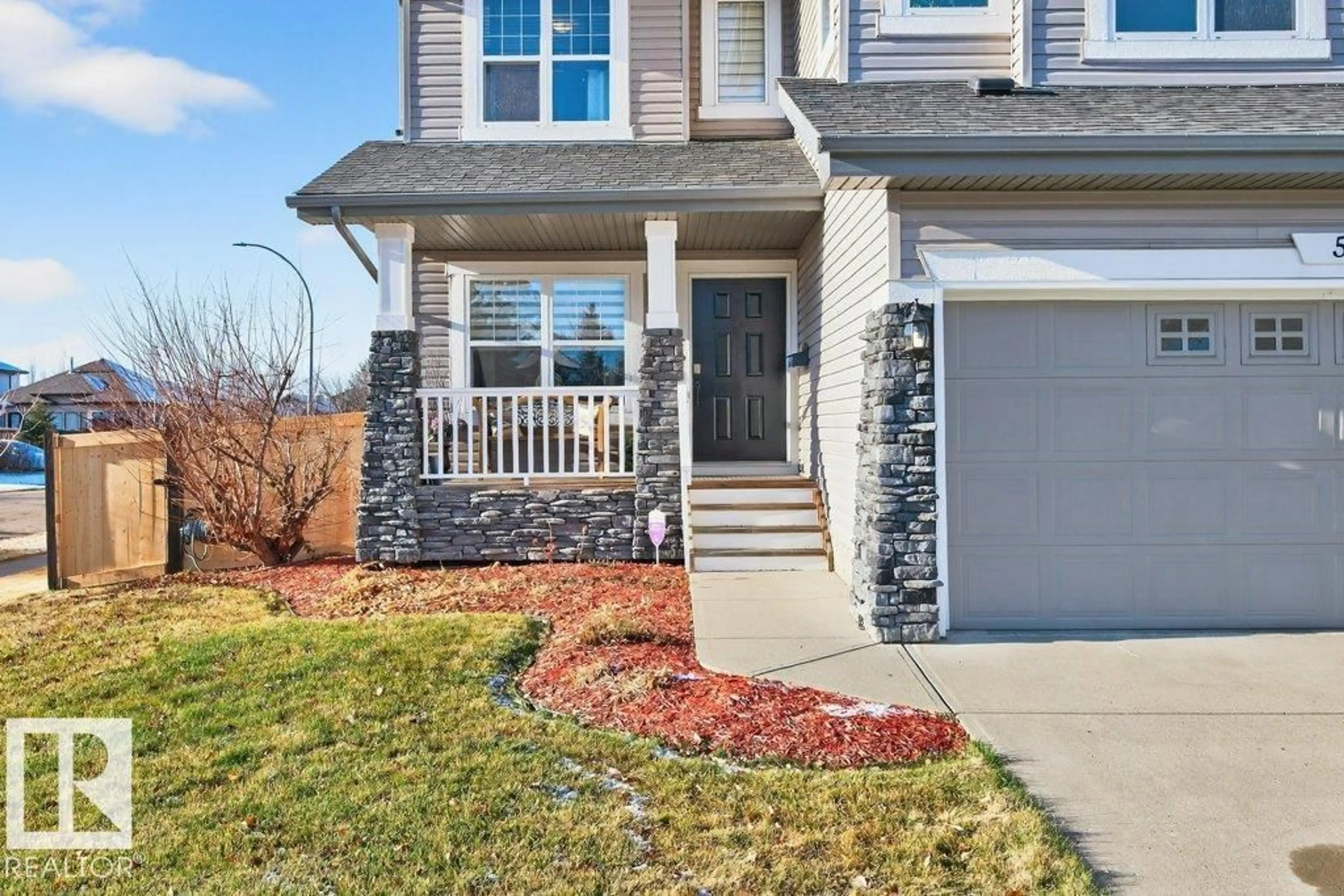 Home with brick exterior material, street for 51 NICOLA RD, St. Albert Alberta T8N7M7