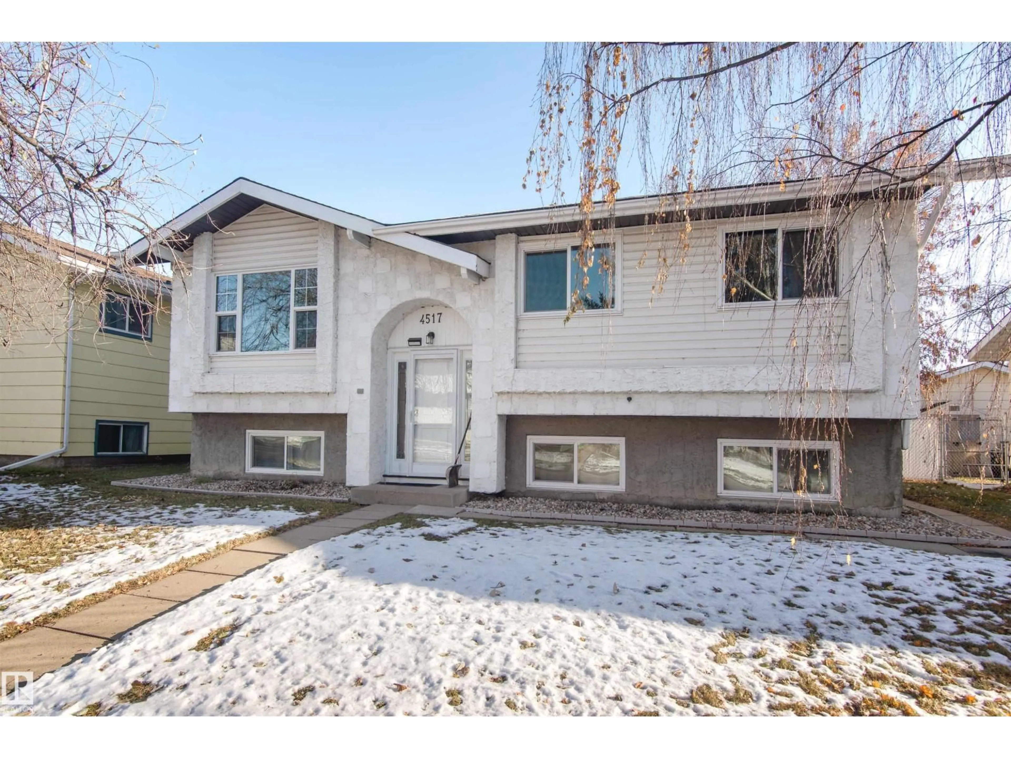 Home with vinyl exterior material, street for 4517 42 ST, Bonnyville Town Alberta T9N1J1