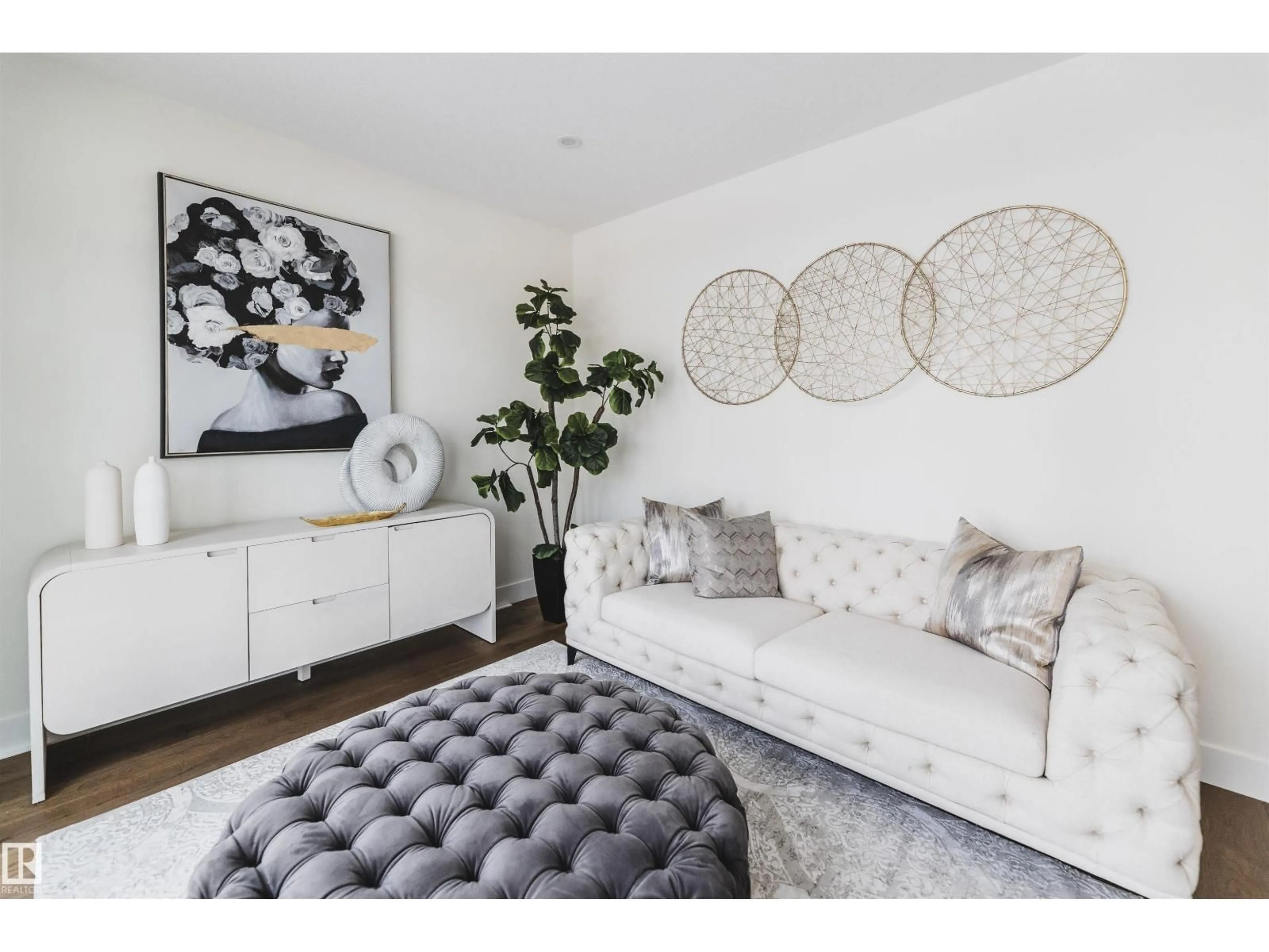 Living room with furniture, unknown for 8350 120 ST, Edmonton Alberta T6G1X2