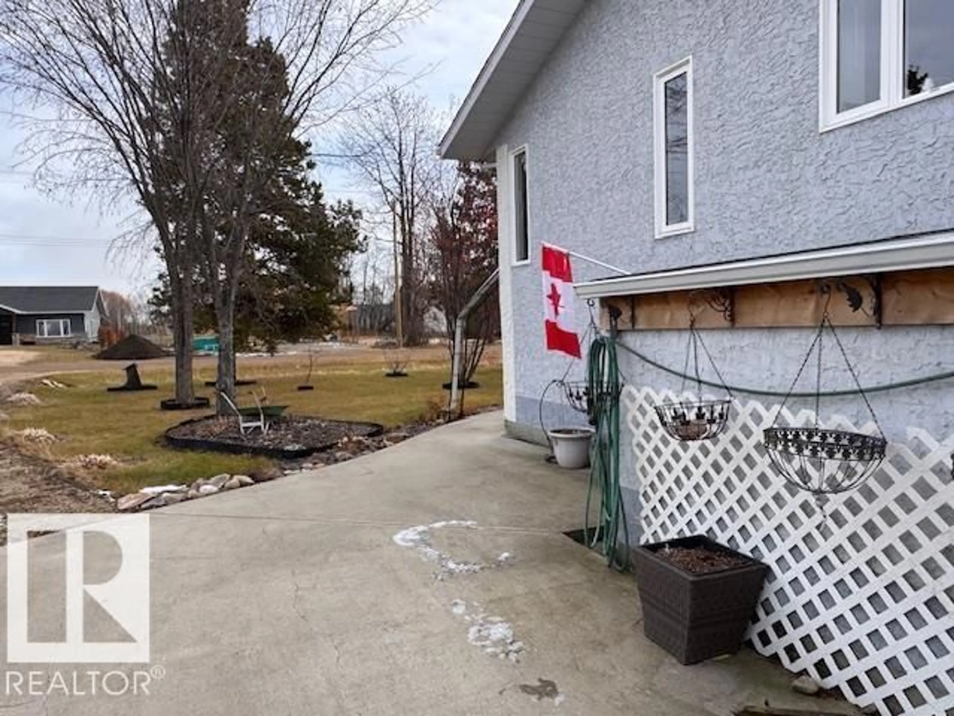 A pic from outside/outdoor area/front of a property/back of a property/a pic from drone, street for 5110 49 ST, Neerlandia Alberta T0G1R0