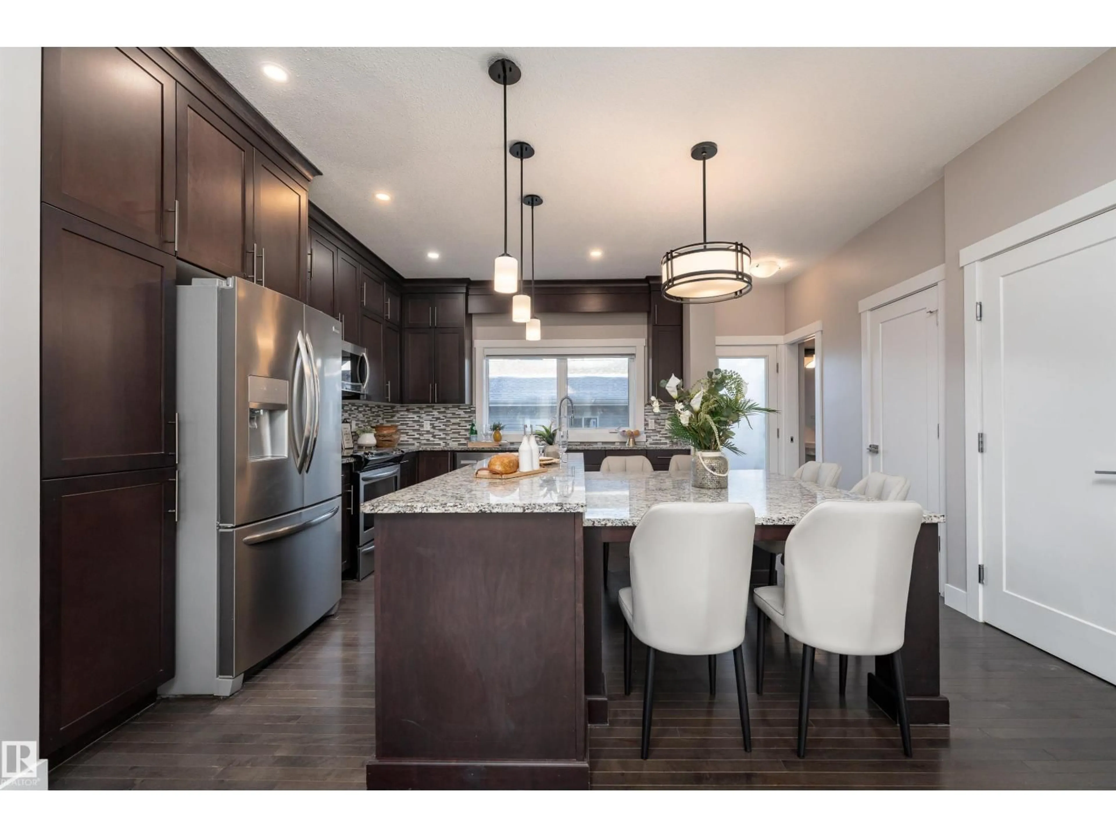 Open concept kitchen, unknown for 388 ALLARD BV, Edmonton Alberta T6W3T6