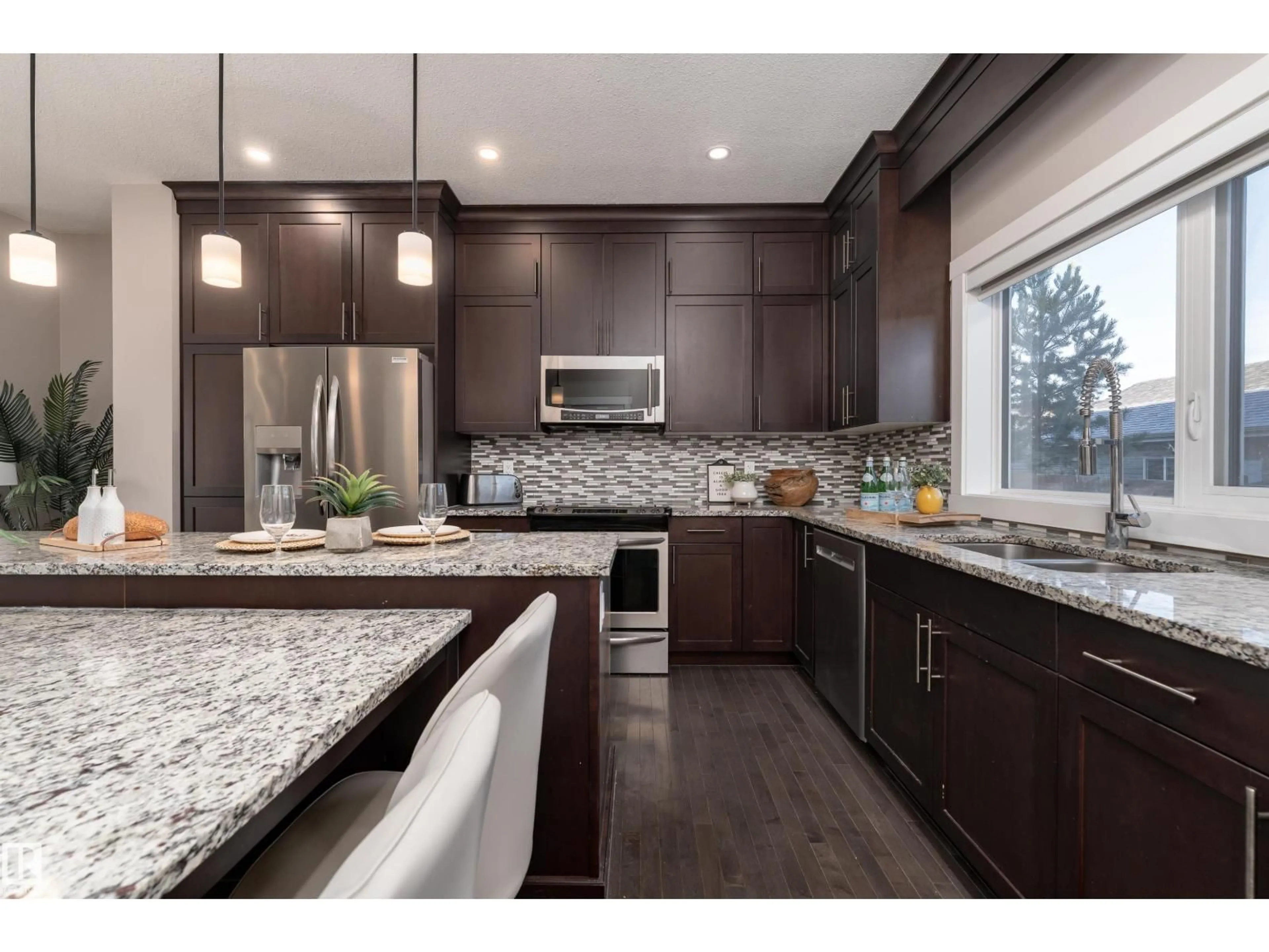 Open concept kitchen, unknown for 388 ALLARD BV, Edmonton Alberta T6W3T6