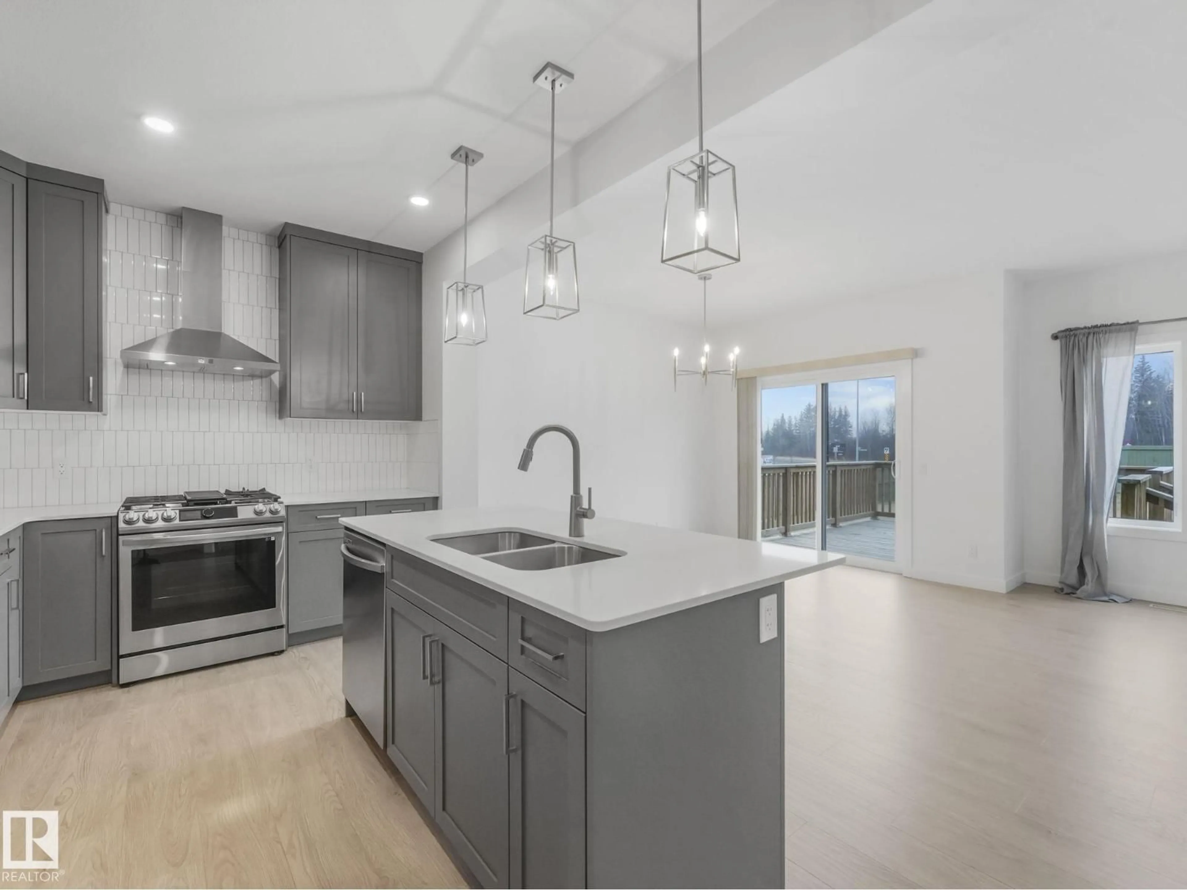 Open concept kitchen, unknown for NW - 3604 214 ST, Edmonton Alberta T6M1S3