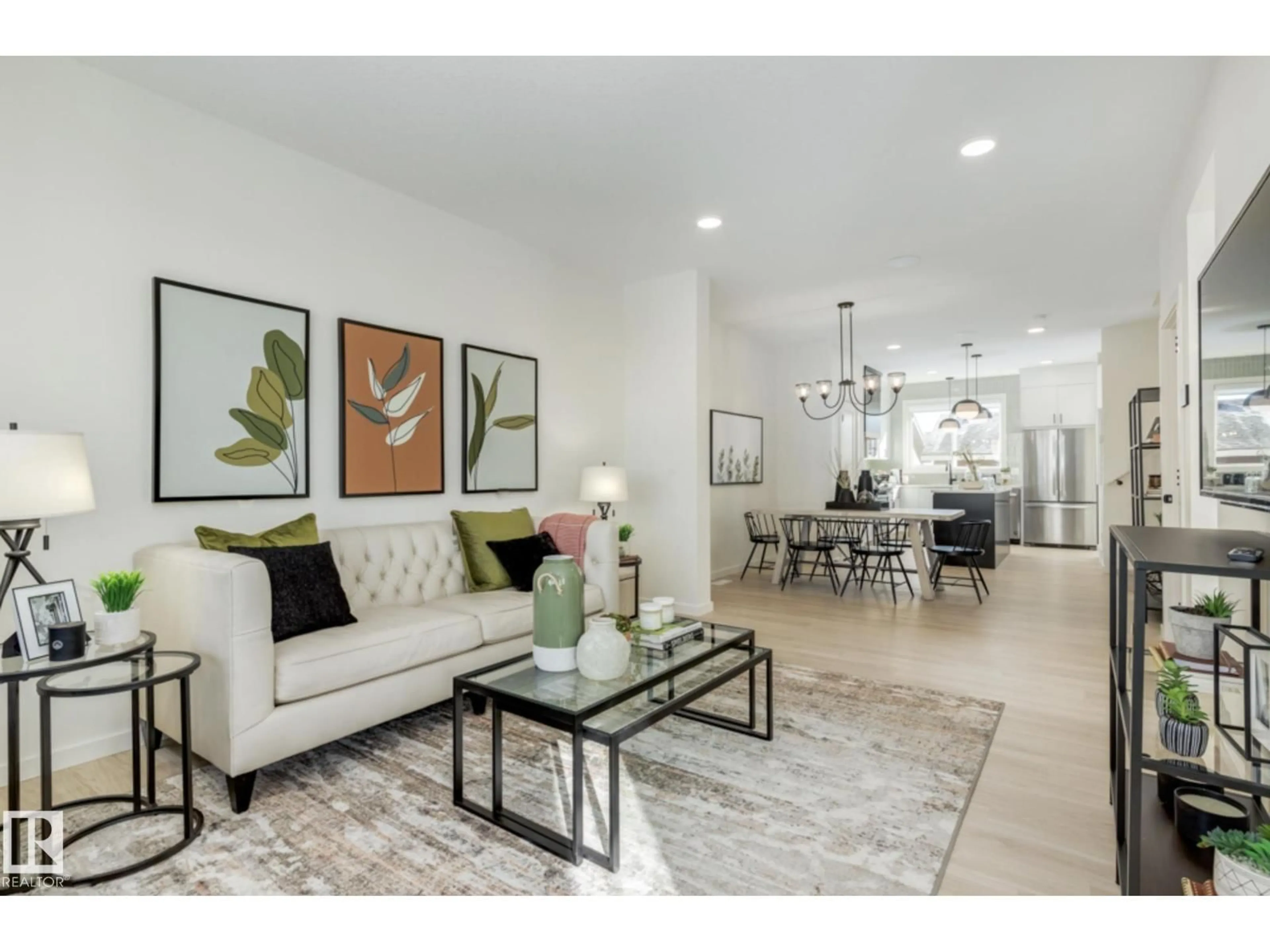 Living room with furniture, unknown for 7102 50A AVE, Beaumont Alberta T4X3E6