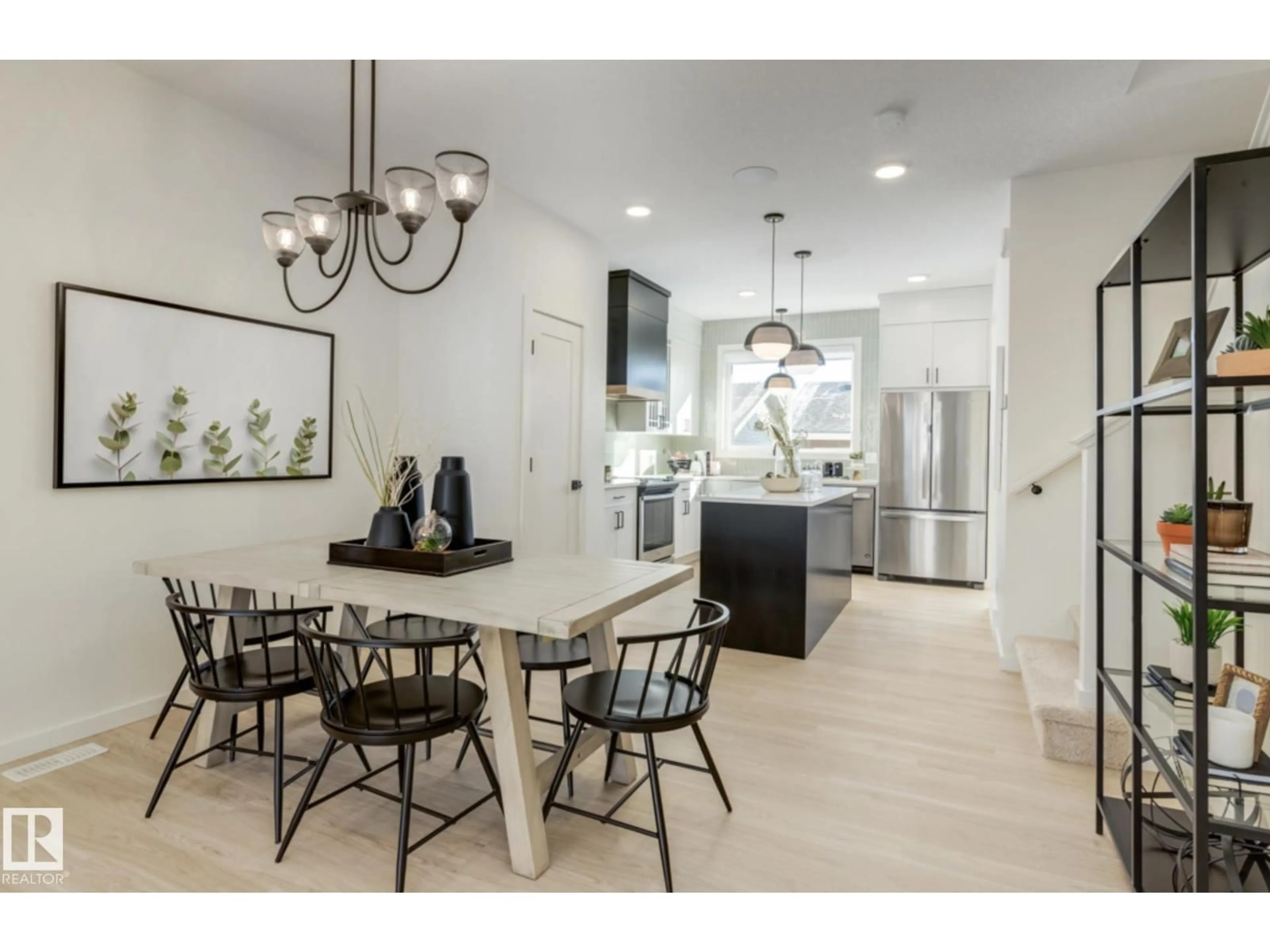 Open concept kitchen, ceramic/tile floor for 7102 50A AVE, Beaumont Alberta T4X3E6