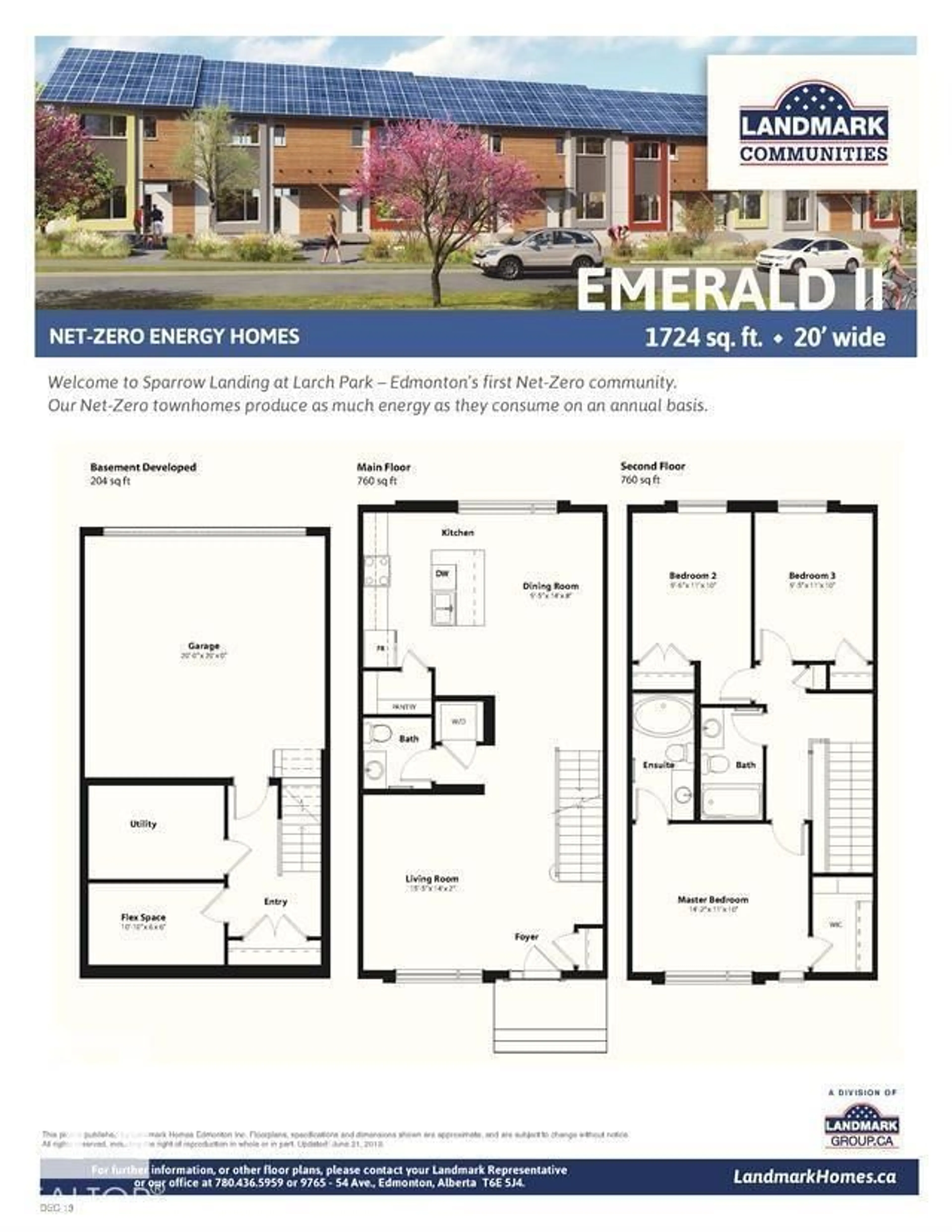 Floor plan for NW - 7506 MAY CM, Edmonton Alberta T6R0G9