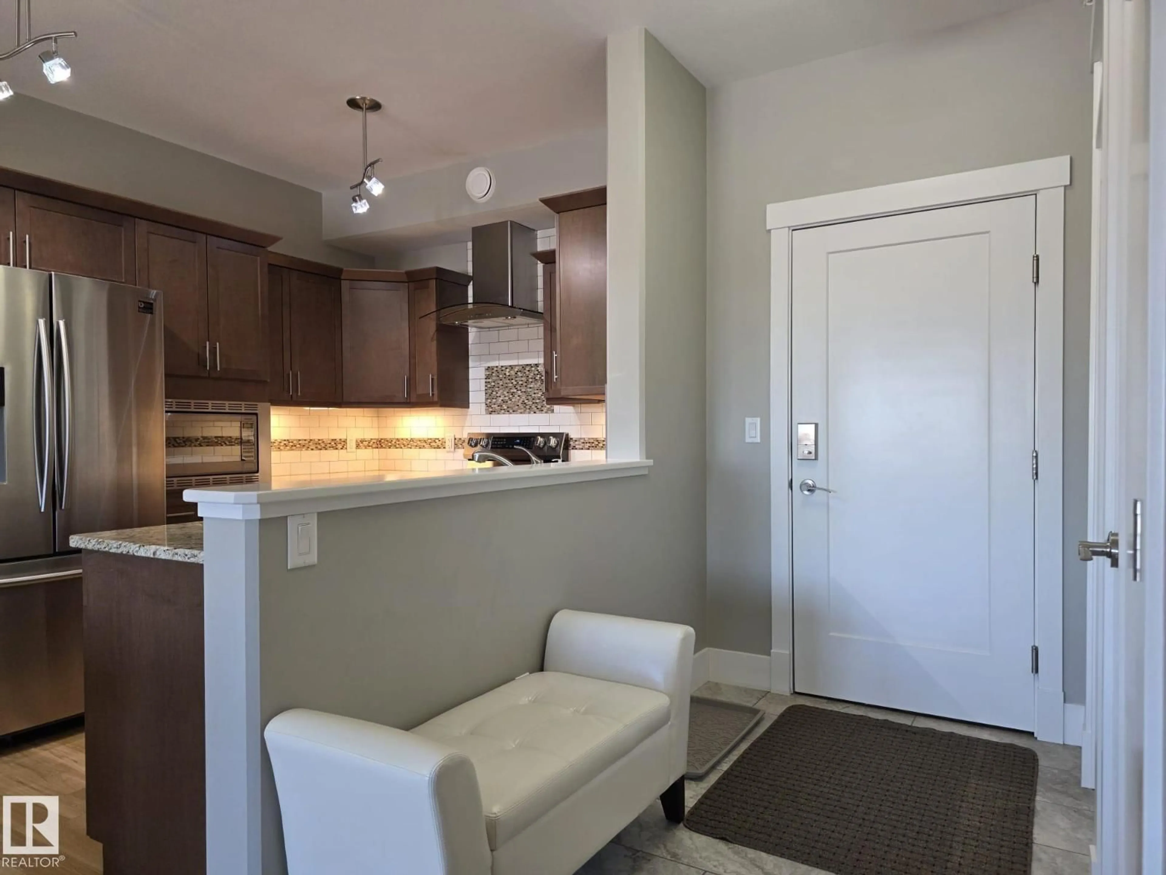 Open concept kitchen, unknown for 407 - 5201 BROUGHAM DR, Drayton Valley Alberta T7A0A1