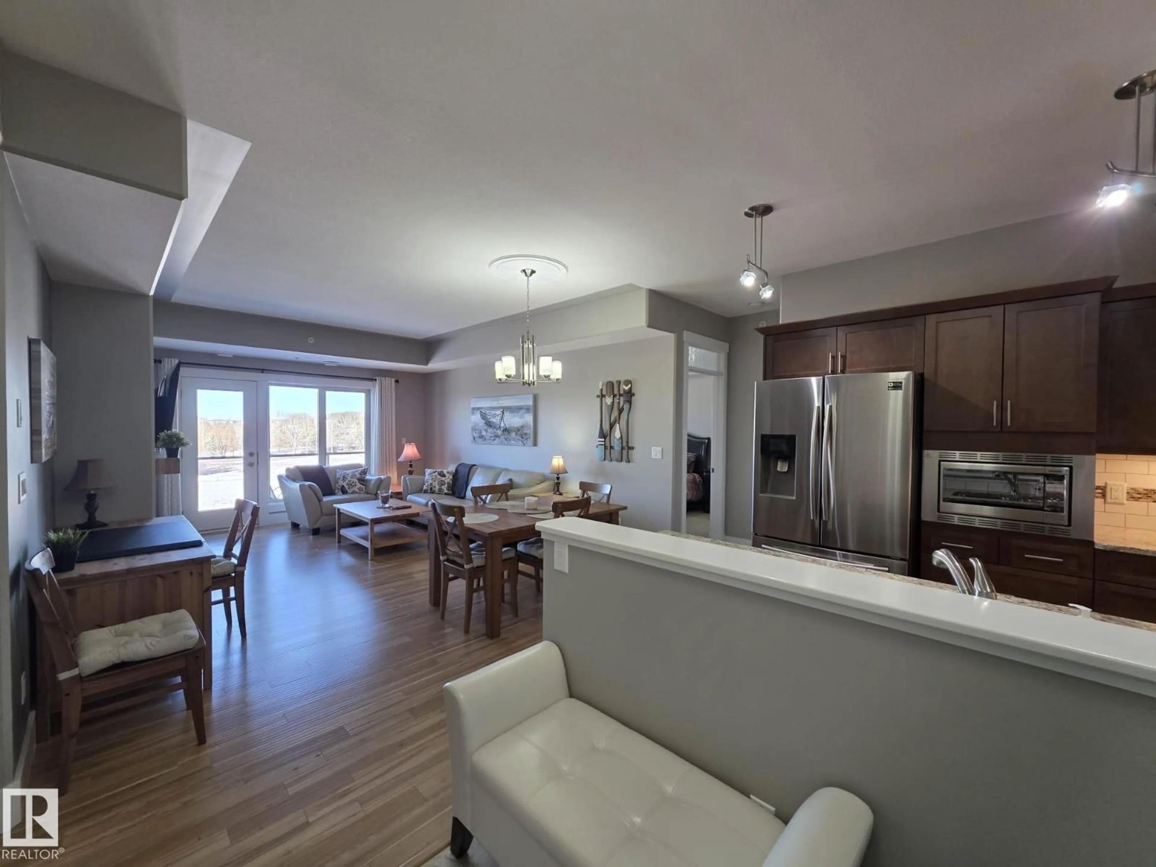 Open concept kitchen, unknown for 407 - 5201 BROUGHAM DR, Drayton Valley Alberta T7A0A1