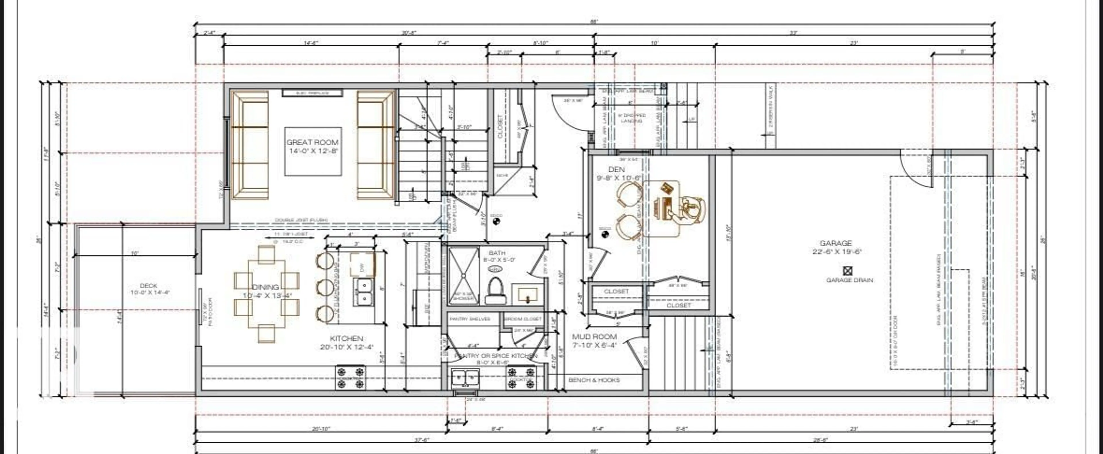 Floor plan for 174 ELLIOT WD, Fort Saskatchewan Alberta T8L1R8
