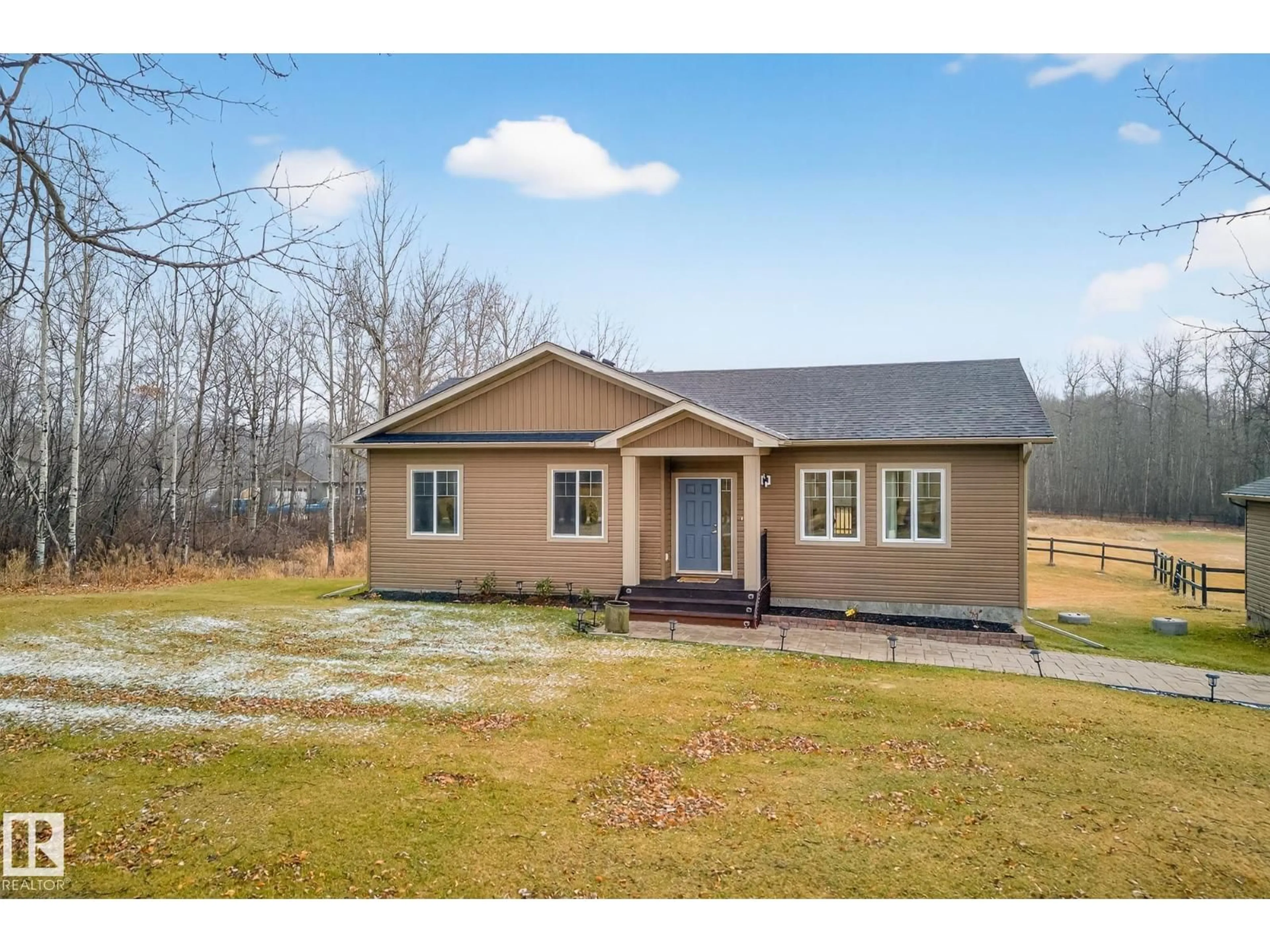 Home with vinyl exterior material, building for #211 - 55108 RGE ROAD 15, Rural Lac Ste. Anne County Alberta T0E1V0