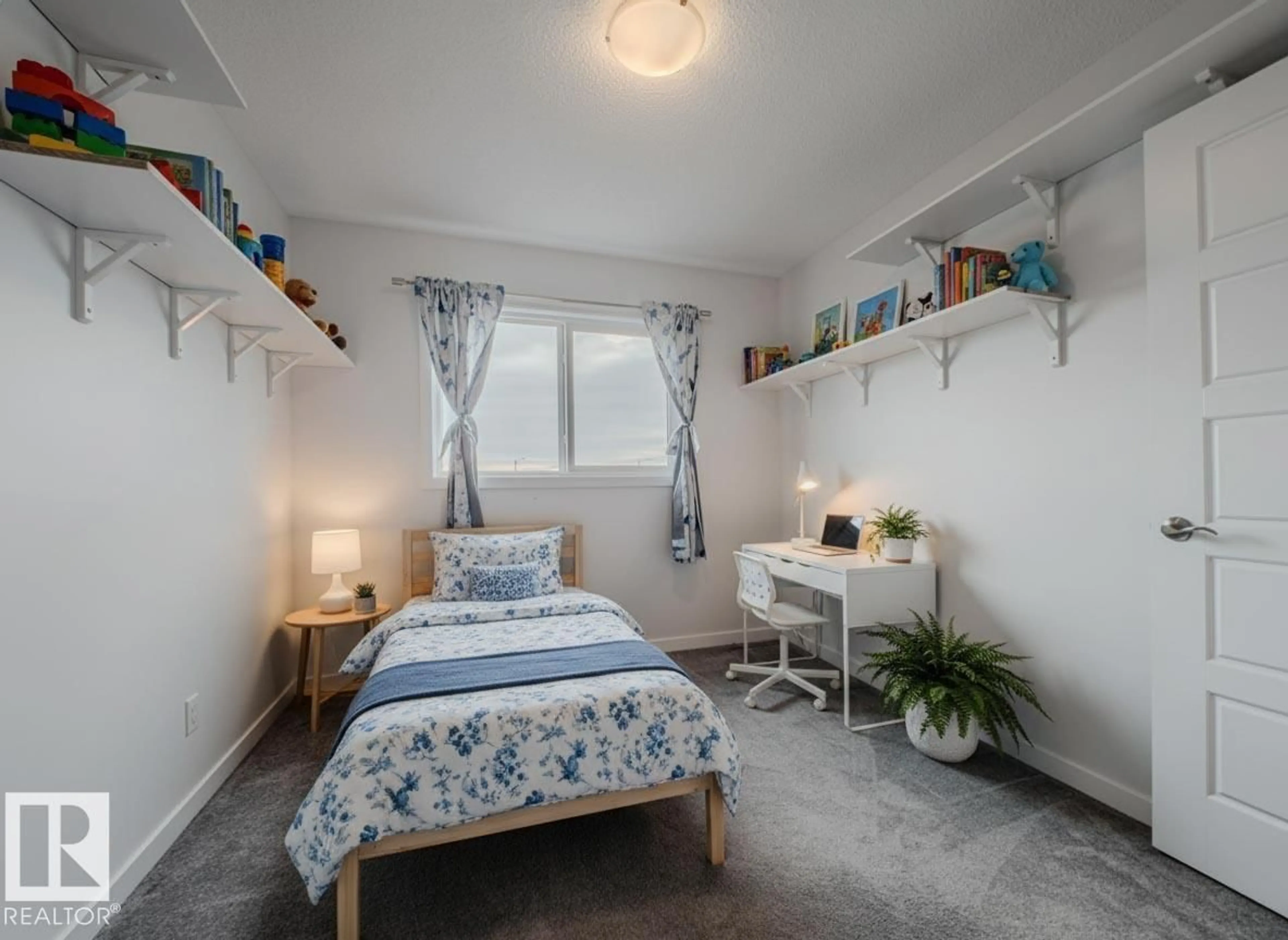 Bedroom with bed, unknown for 21007 130 AV, Edmonton Alberta T5S0L4