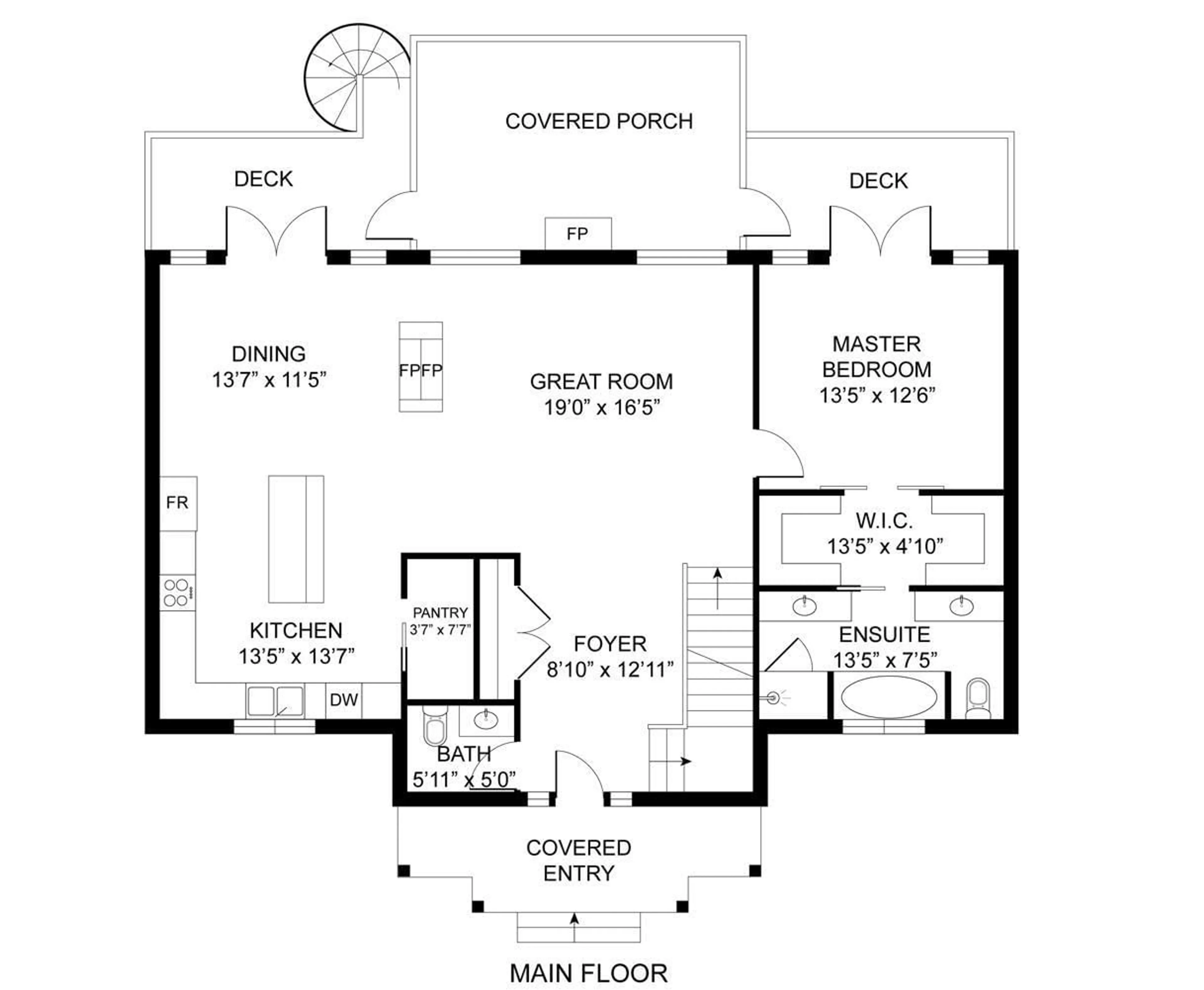 Floor plan for 52518 - 48 RGE ROAD 52, Rural Parkland County Alberta T0E2B0