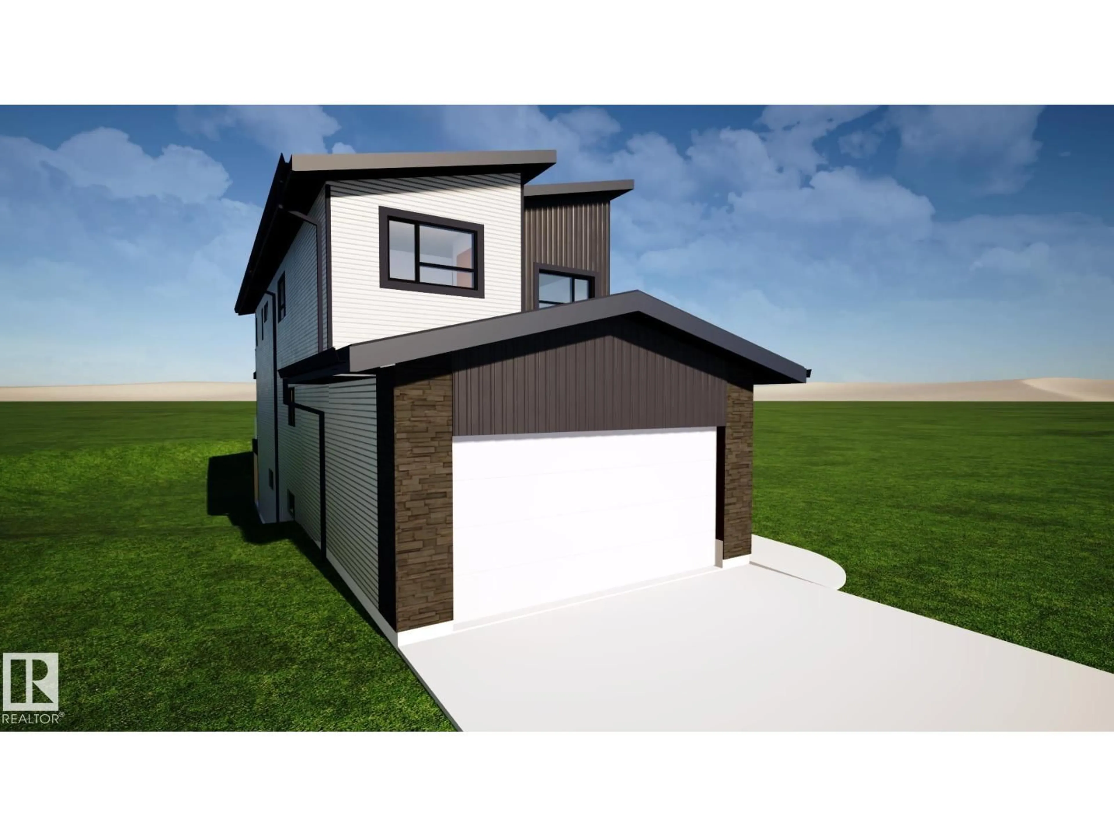 Home with vinyl exterior material, building for 28 ELDRIDGE PT, St. Albert Alberta T8N8C4