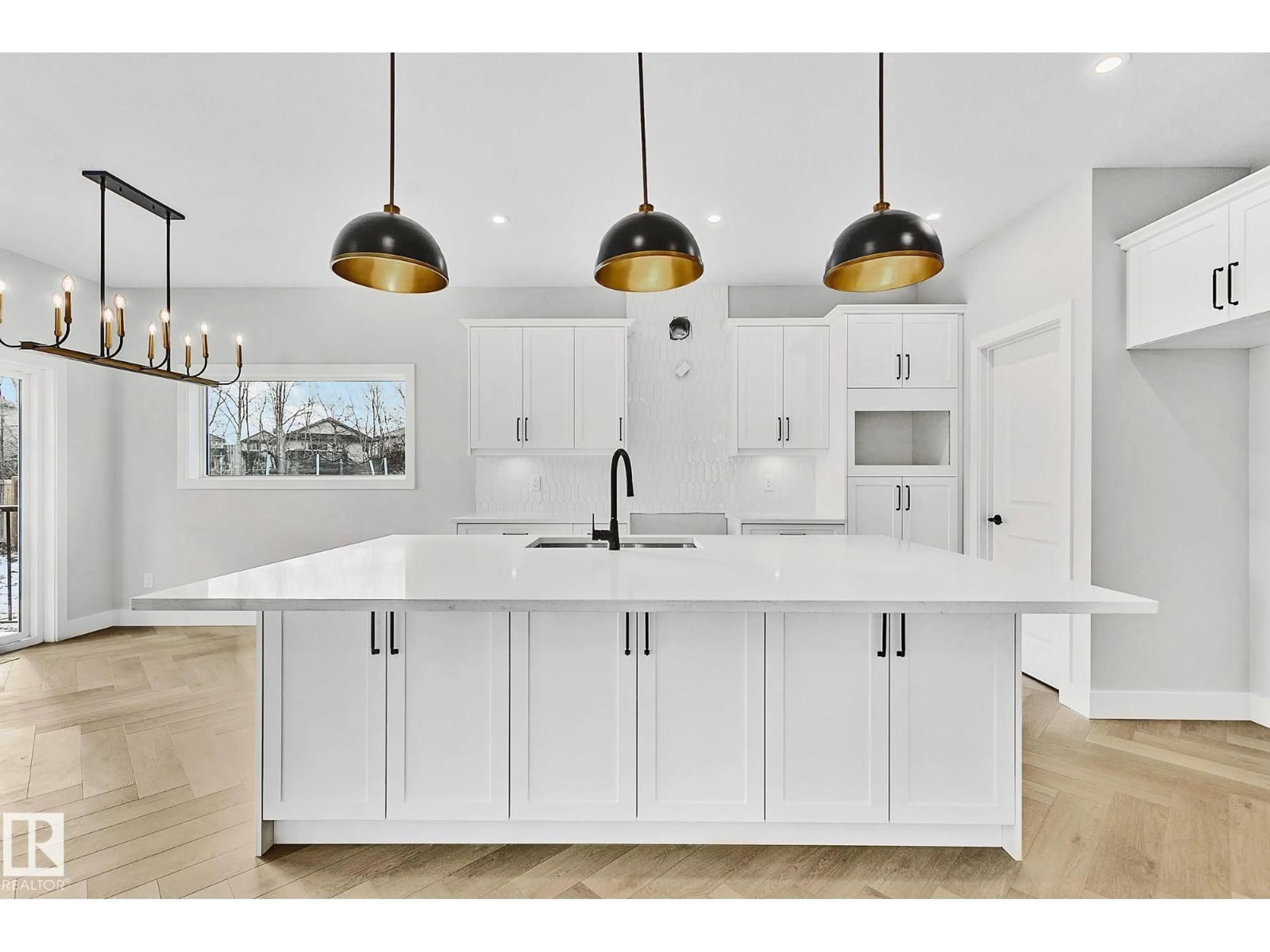 Open concept kitchen, unknown for 221 KETTYL CO, Leduc Alberta T9E1S1