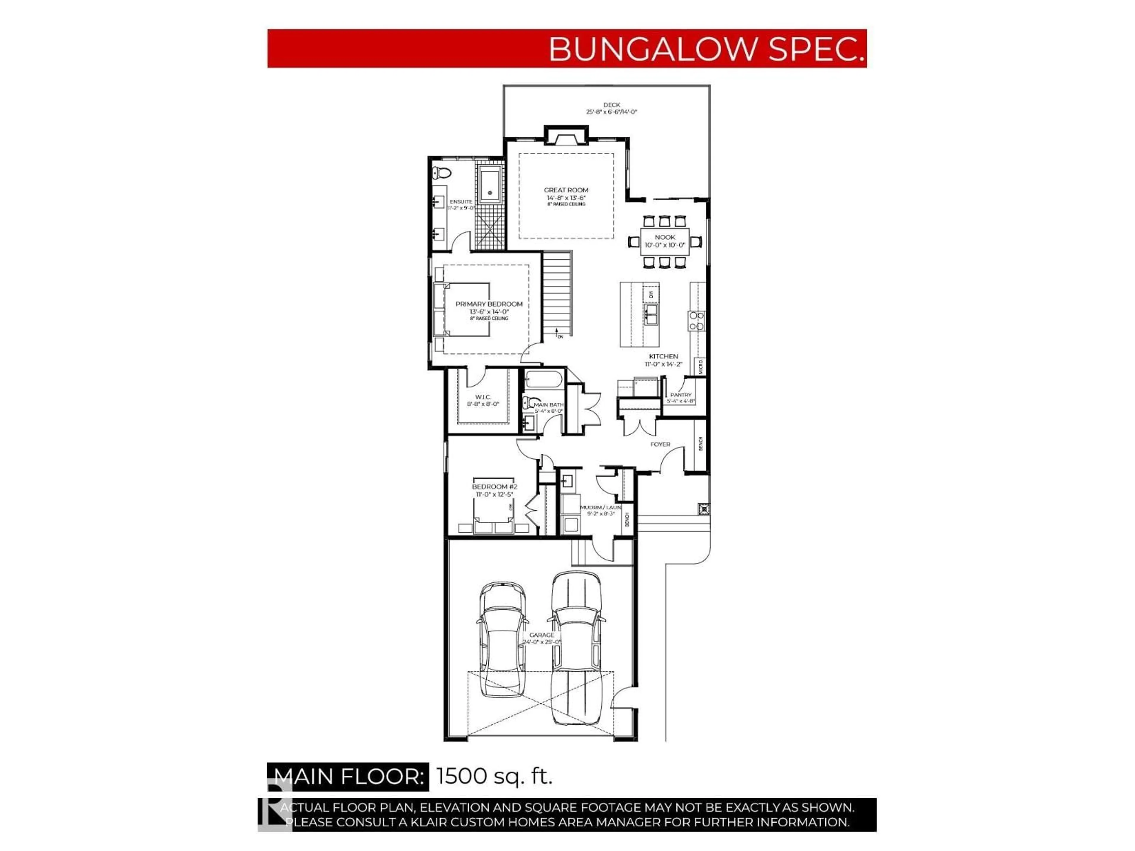 Floor plan for 221 KETTYL CO, Leduc Alberta T9E1S1