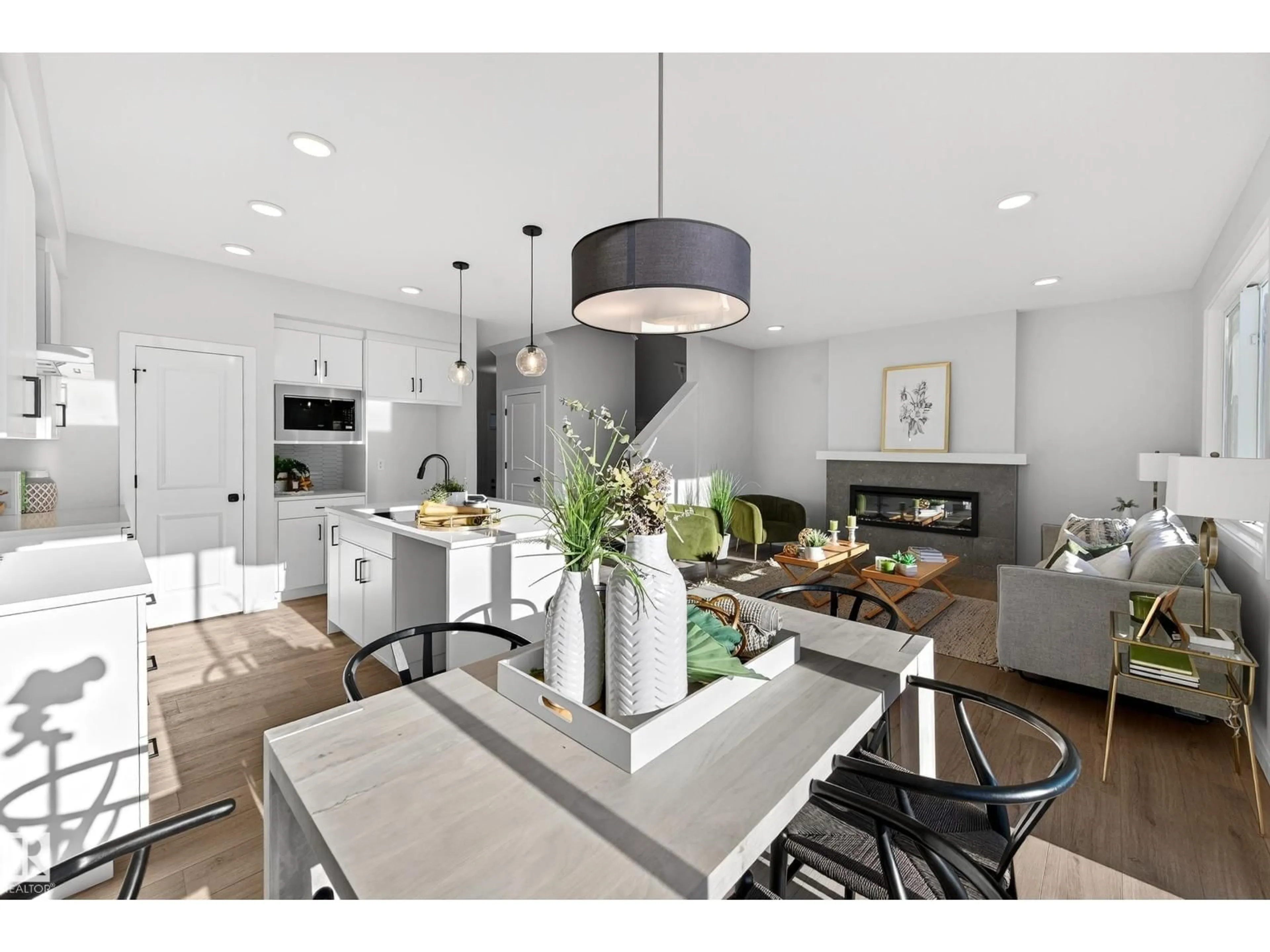 Open concept kitchen, unknown for 105 STONEHOUSE WY, Leduc Alberta T9E1R1