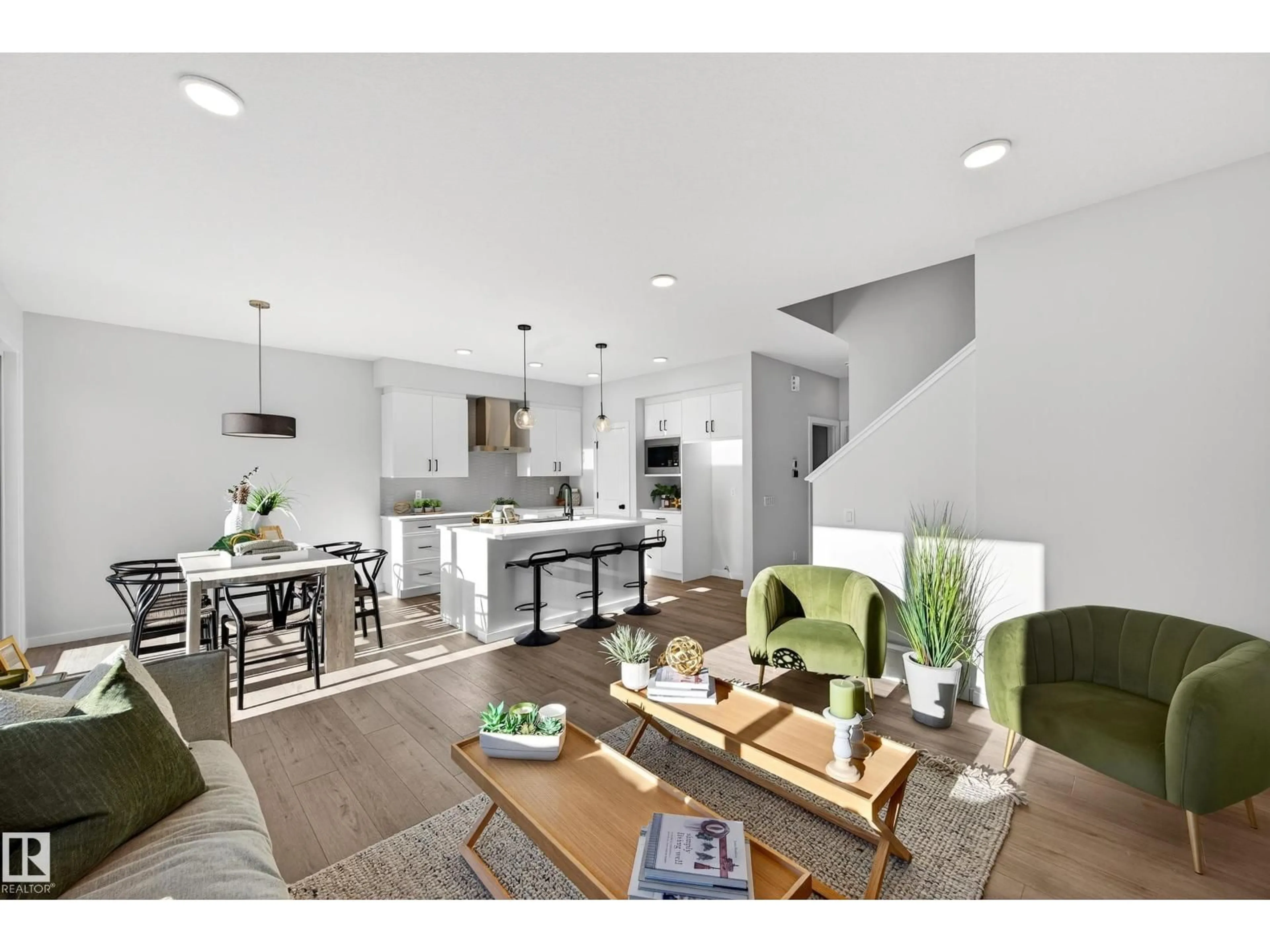 Open concept kitchen, unknown for 105 STONEHOUSE WY, Leduc Alberta T9E1R1